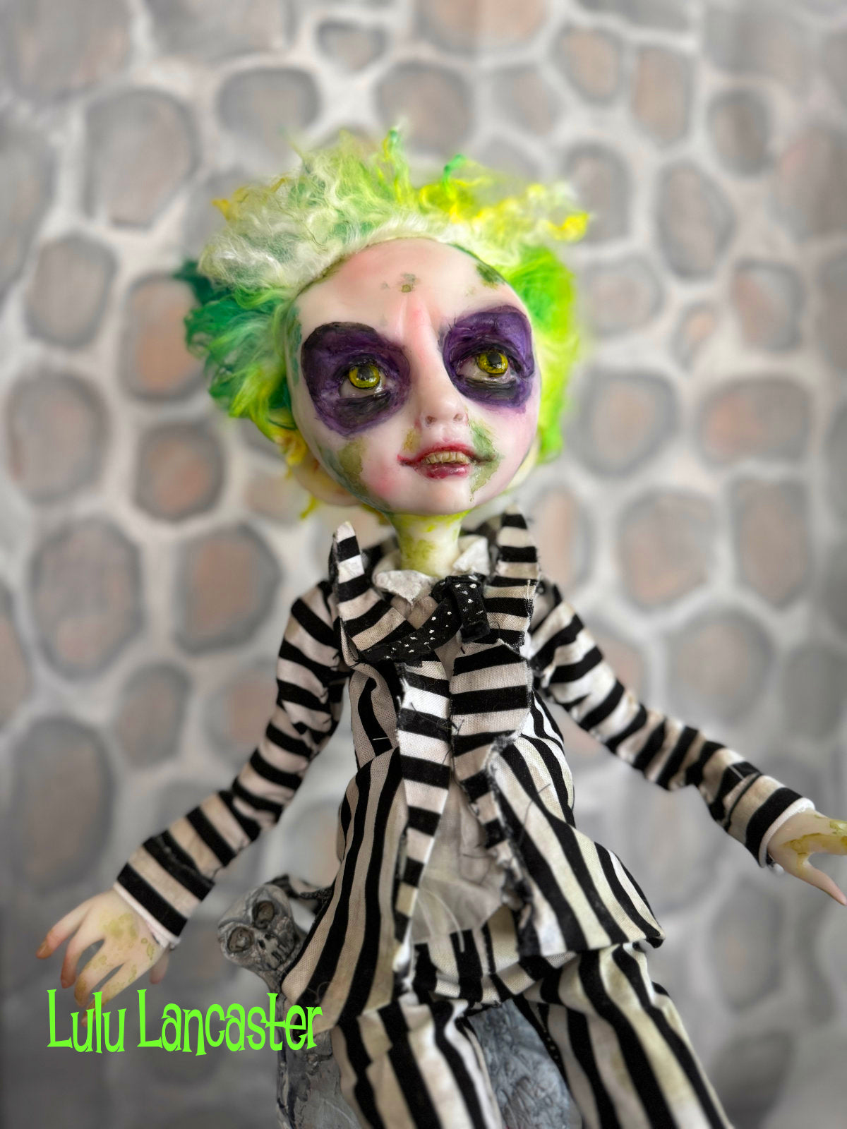 BeetleJuice Original LuLu Lancaster Art Doll