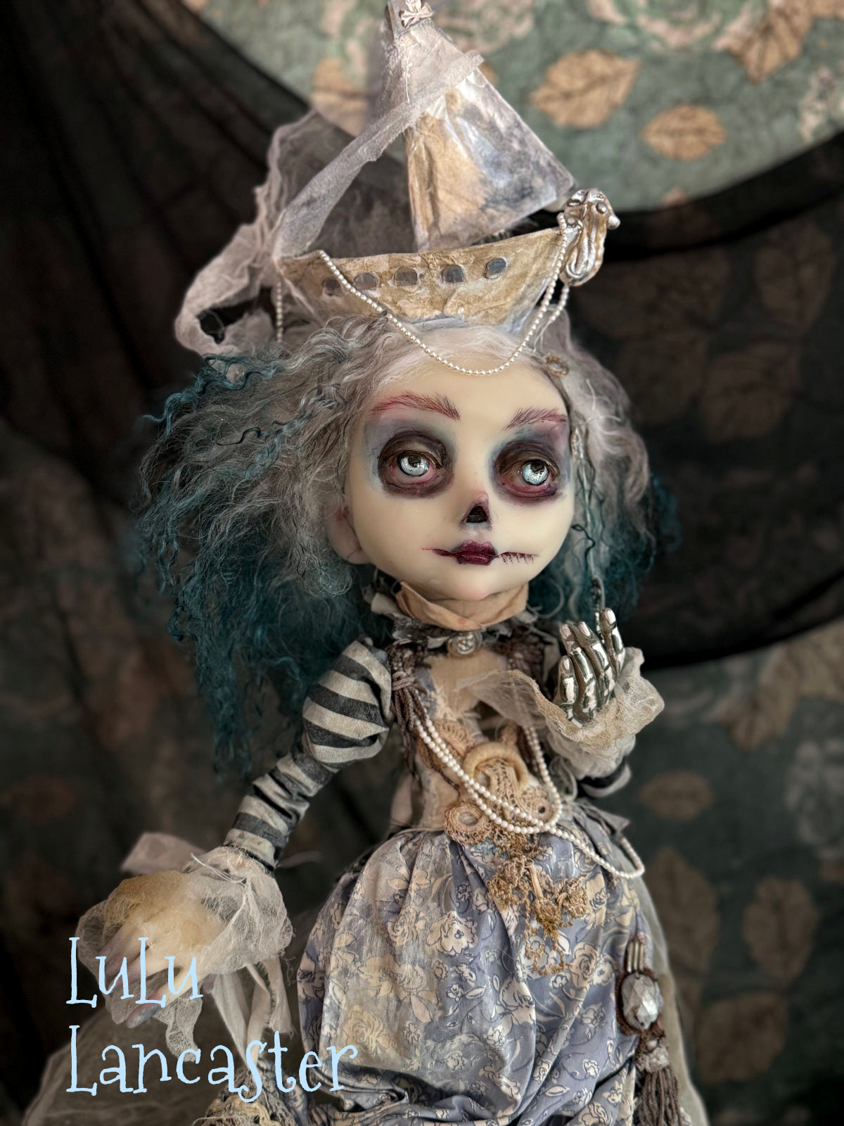 The Corpse Ghost of Windy Whispers Cove Halloween Original LuLu Lancaster Art Dolls