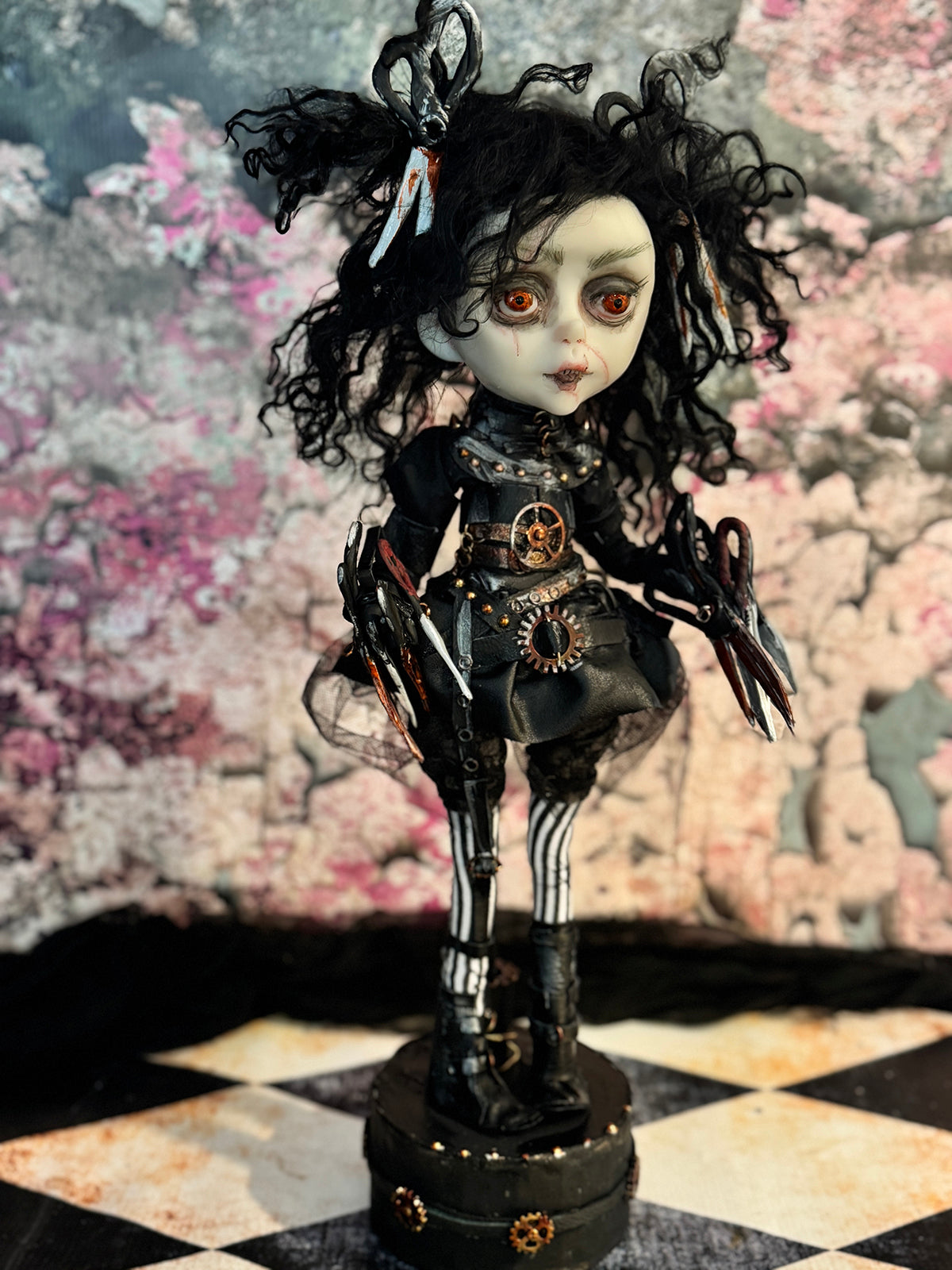 Edie Scissorhands ~ Original Lulu Lancaster Art Doll