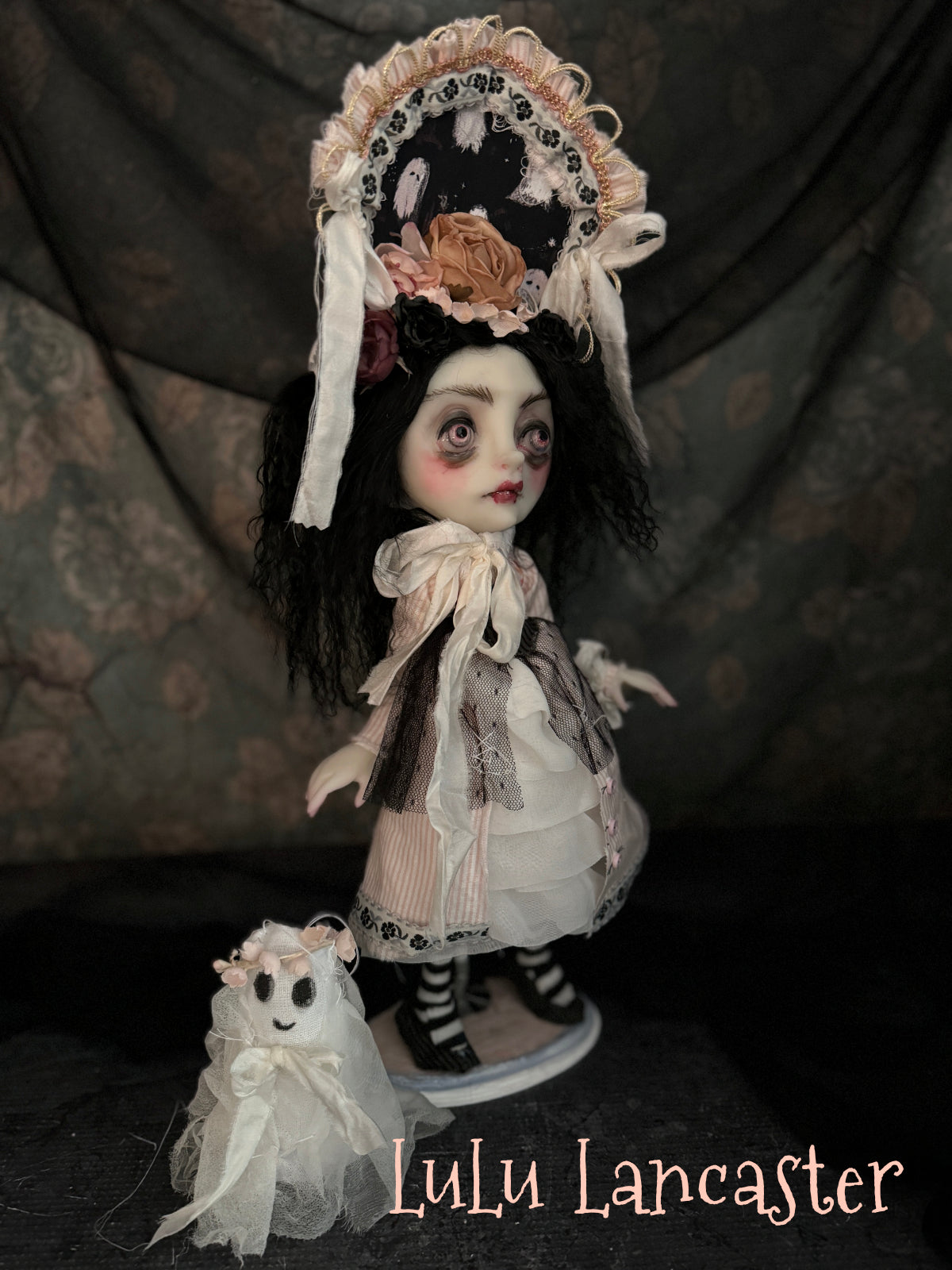 Gabby Goth Girlie Original LuLu Lancaster Art Doll