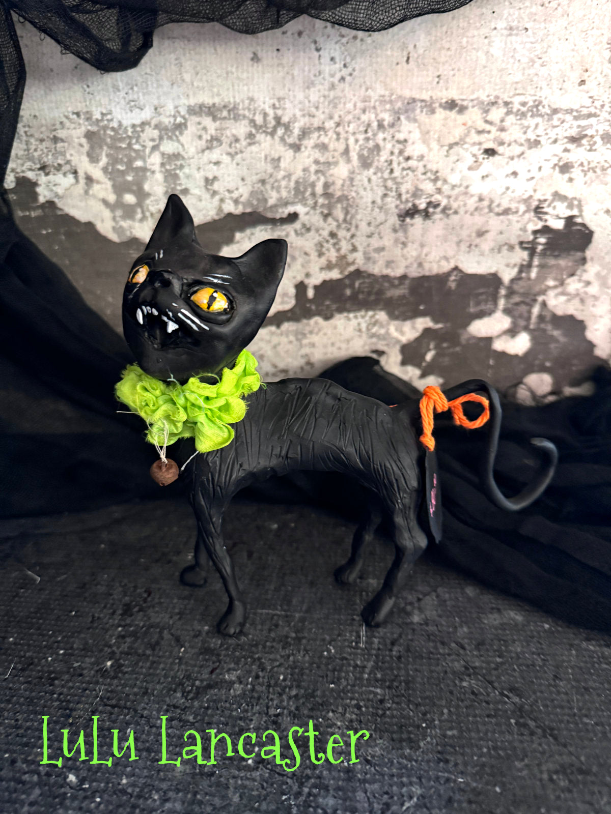 Scaredy Cat~ Halloween Original LuLu Lancaster Art Dolls