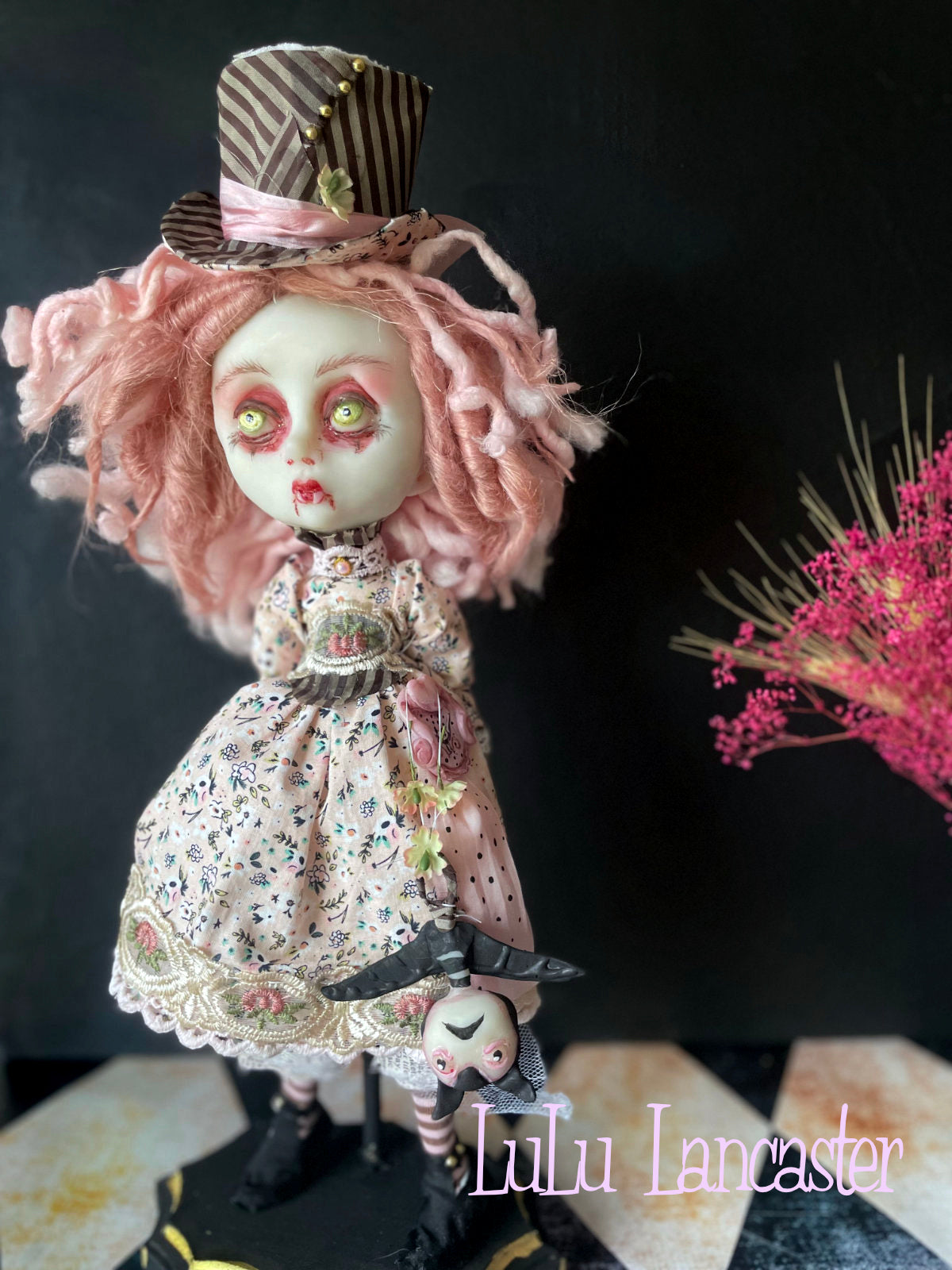 Dear Della Biter Victorian Vampire Original LuLu Lancaster Art Doll