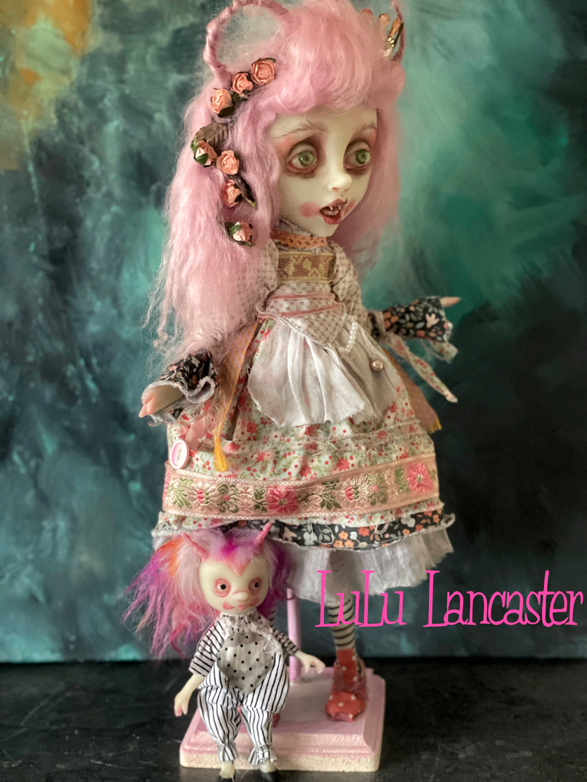 Verina Valentine Valloween Vampire Original LuLu Lancaster Art Doll