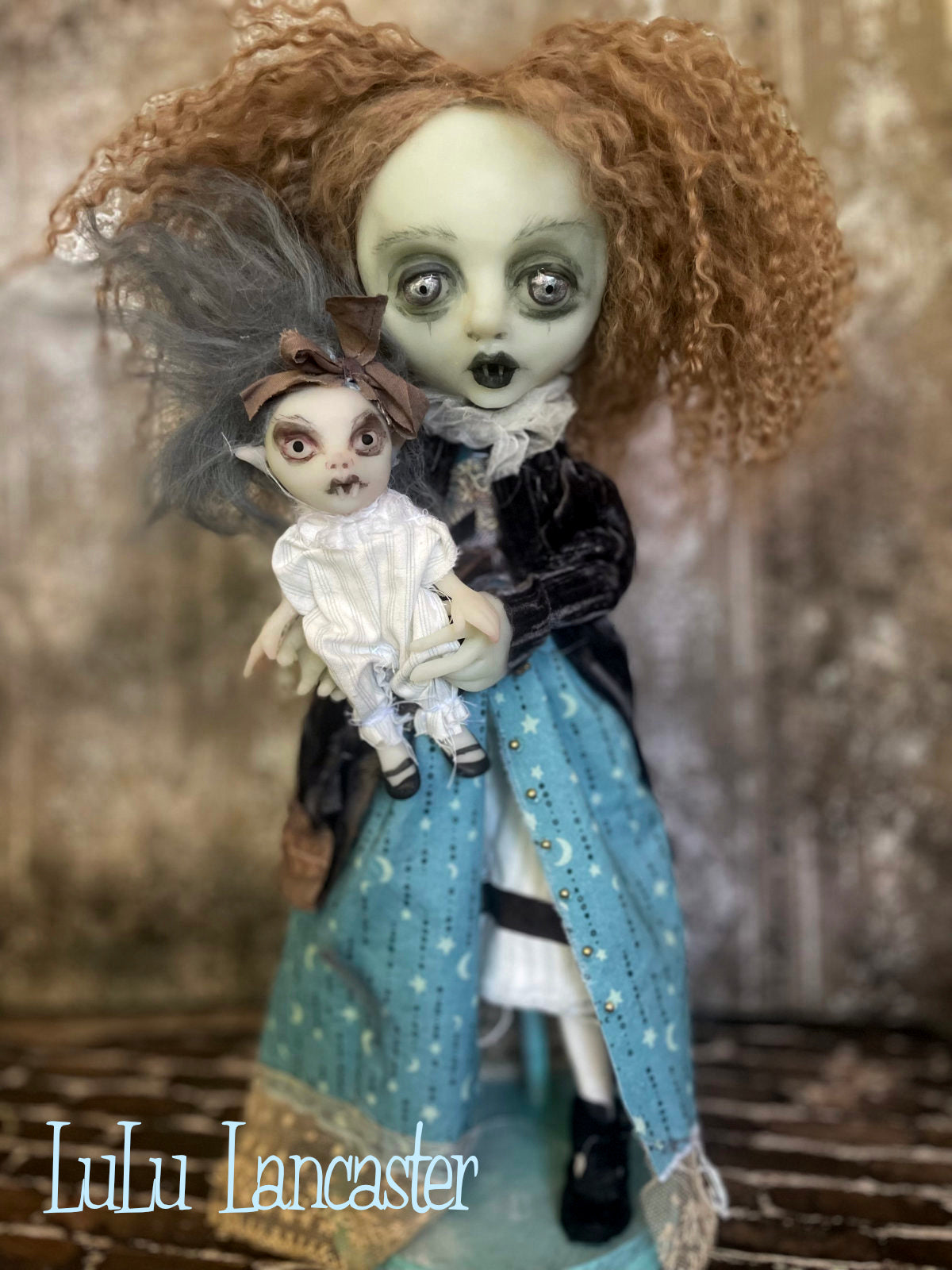 Arliss The glowie Vampire Original LuLu Lancaster Art Doll