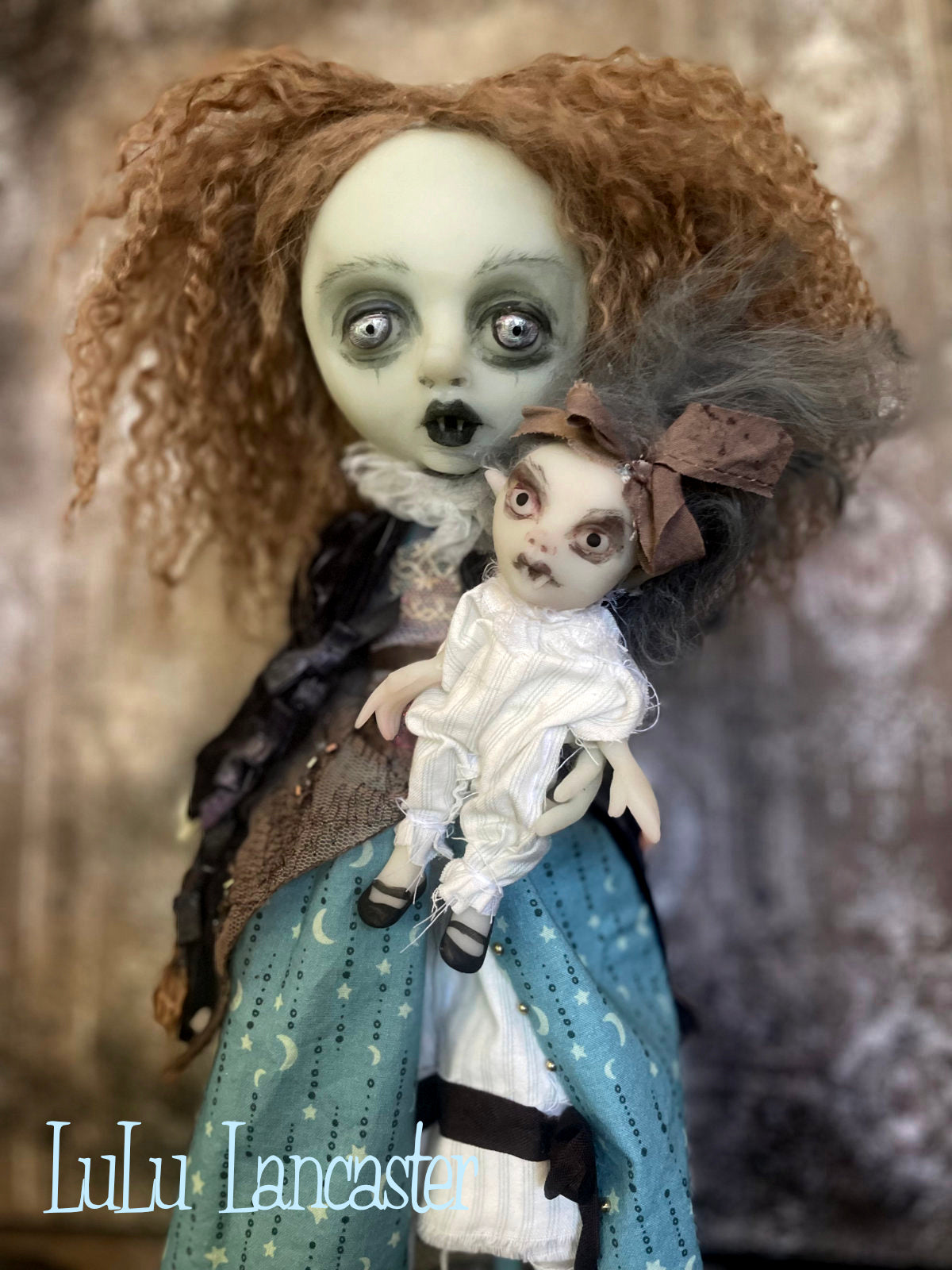 Arliss The glowie Vampire Original LuLu Lancaster Art Doll