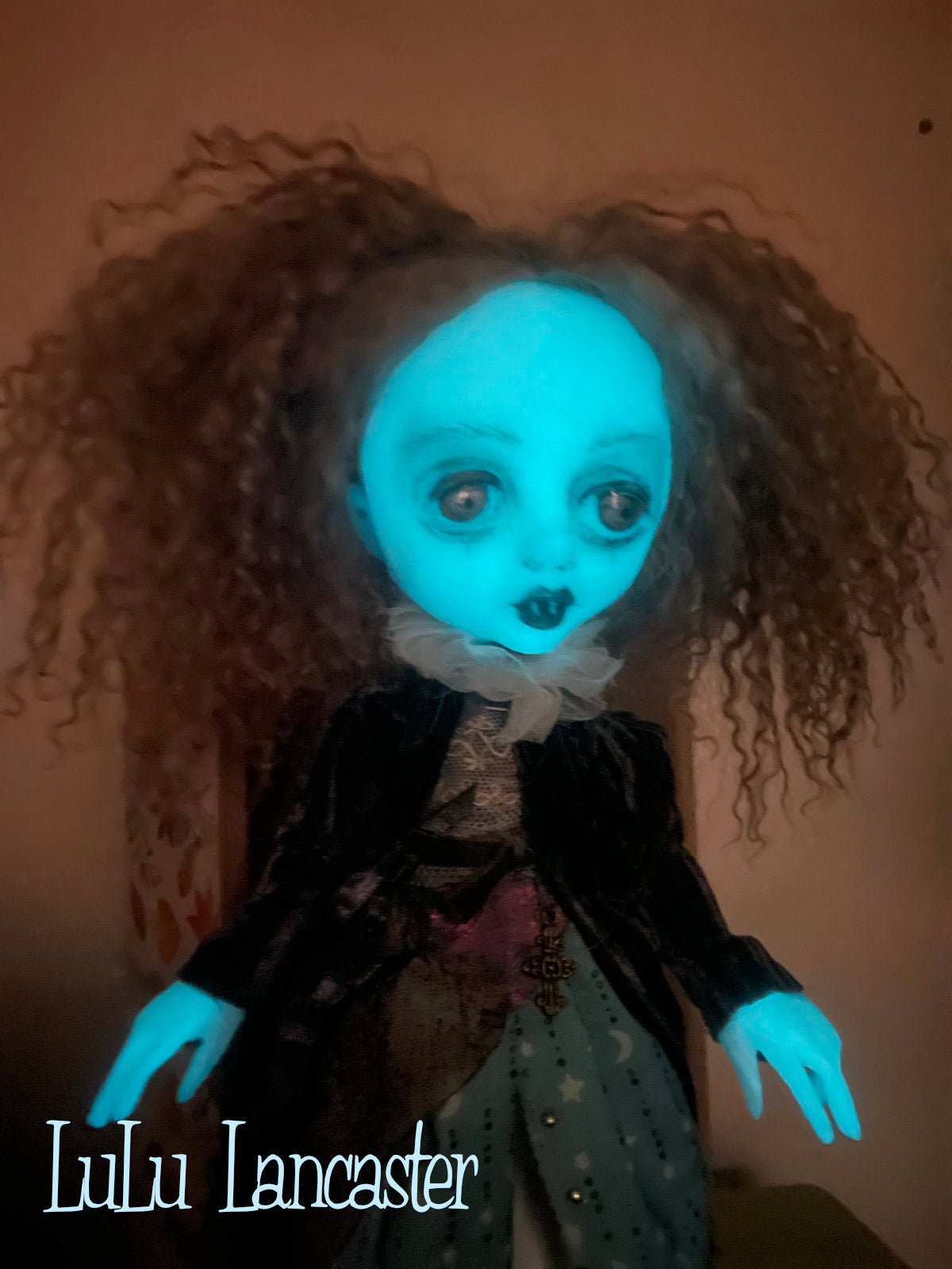 Arliss The glowie Vampire Original LuLu Lancaster Art Doll