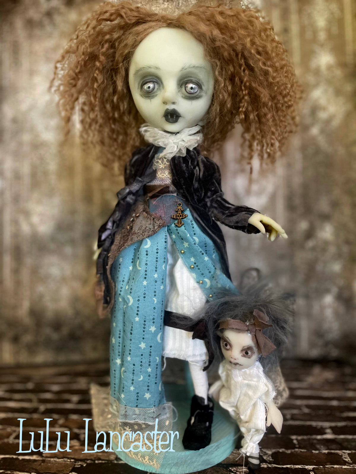 Arliss The glowie Vampire Original LuLu Lancaster Art Doll