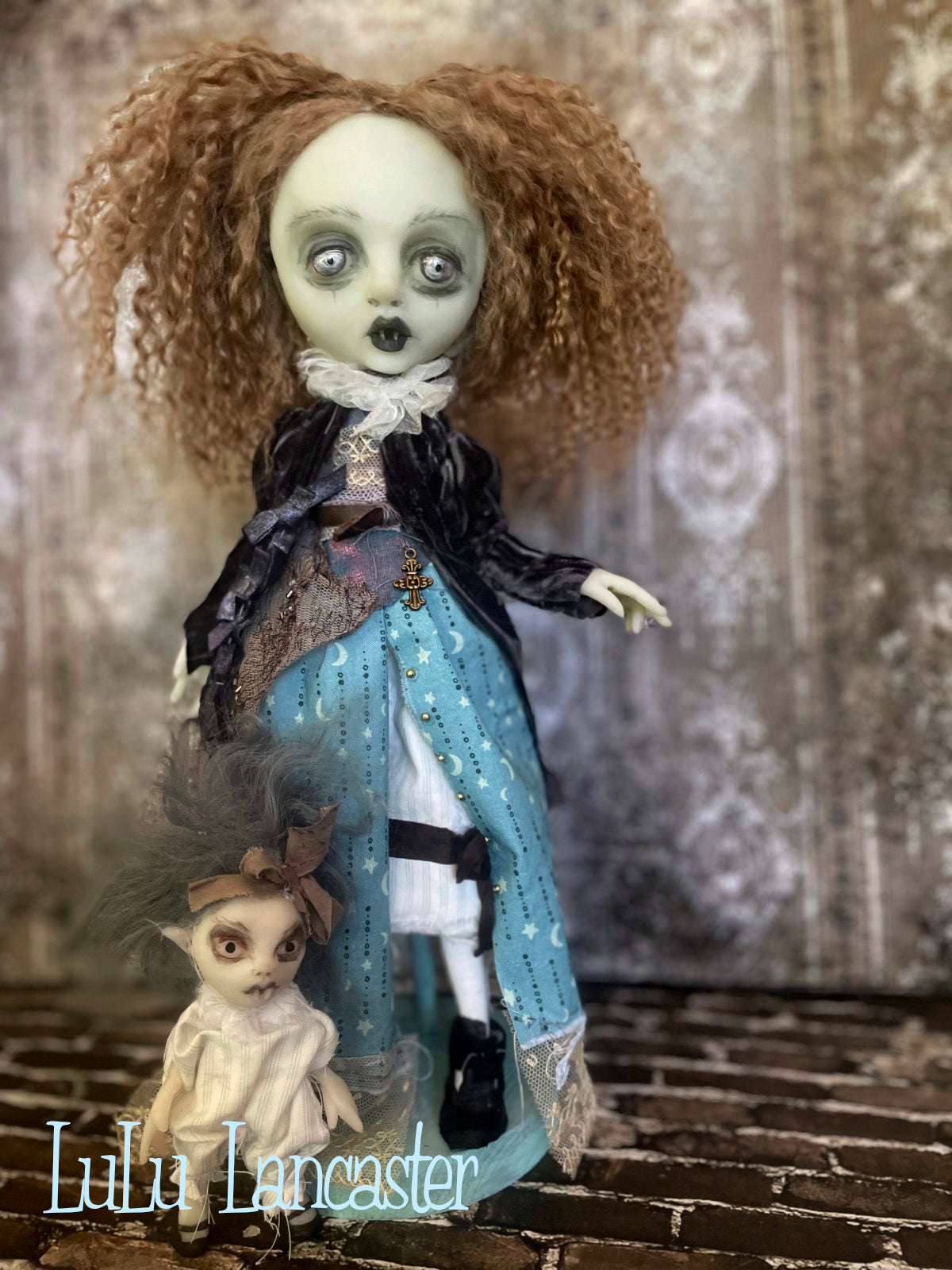 Arliss The glowie Vampire Original LuLu Lancaster Art Doll