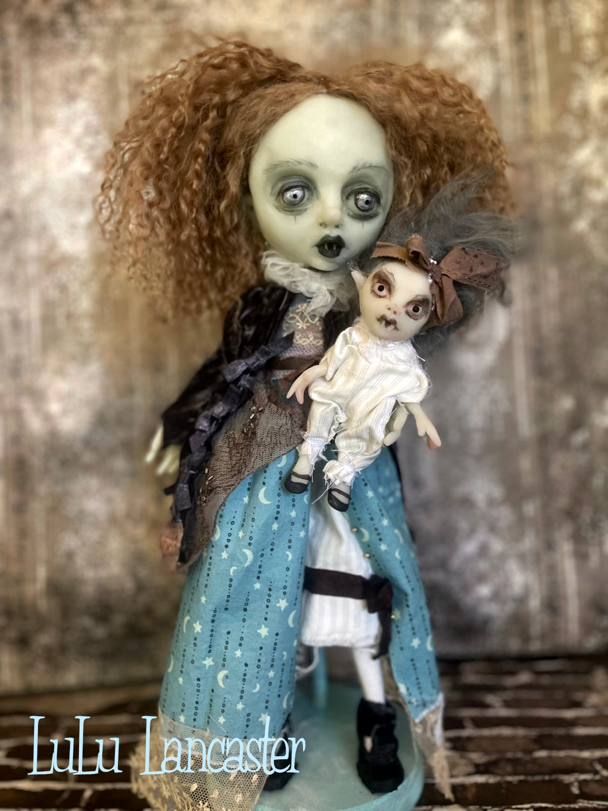 Arliss The glowie Vampire Original LuLu Lancaster Art Doll