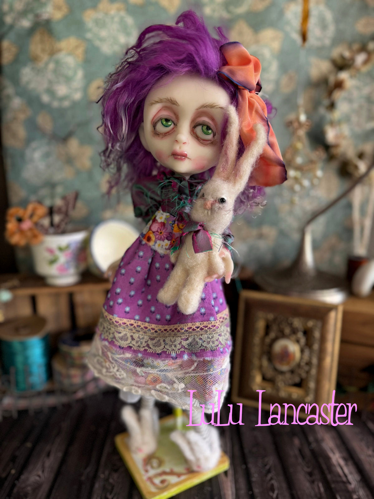 BonnieBunn Melancholy Original LuLu Lancaster Art Doll
