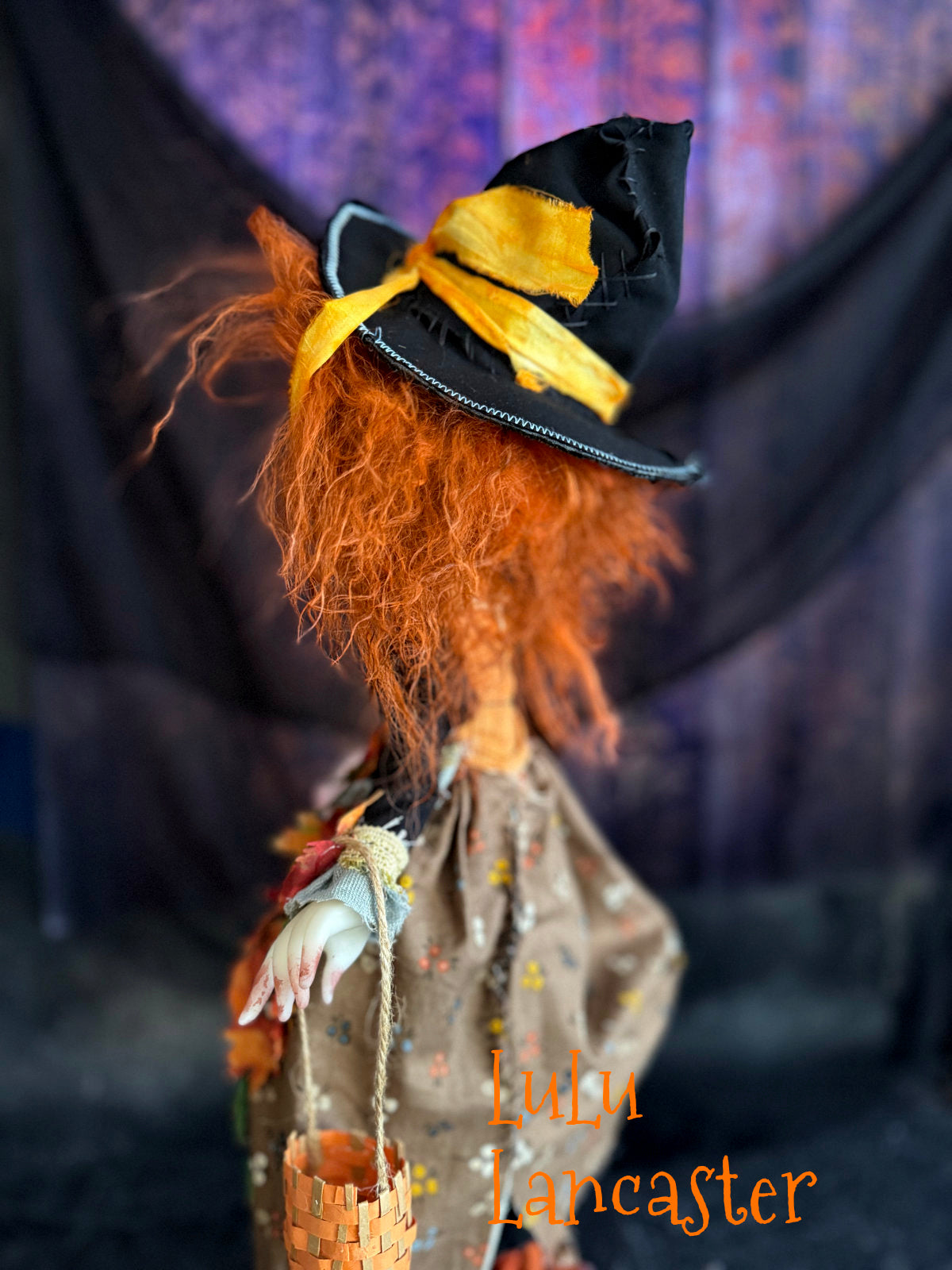Frenne Autumn Witchy Halloween Original LuLu Lancaster Art Dolls