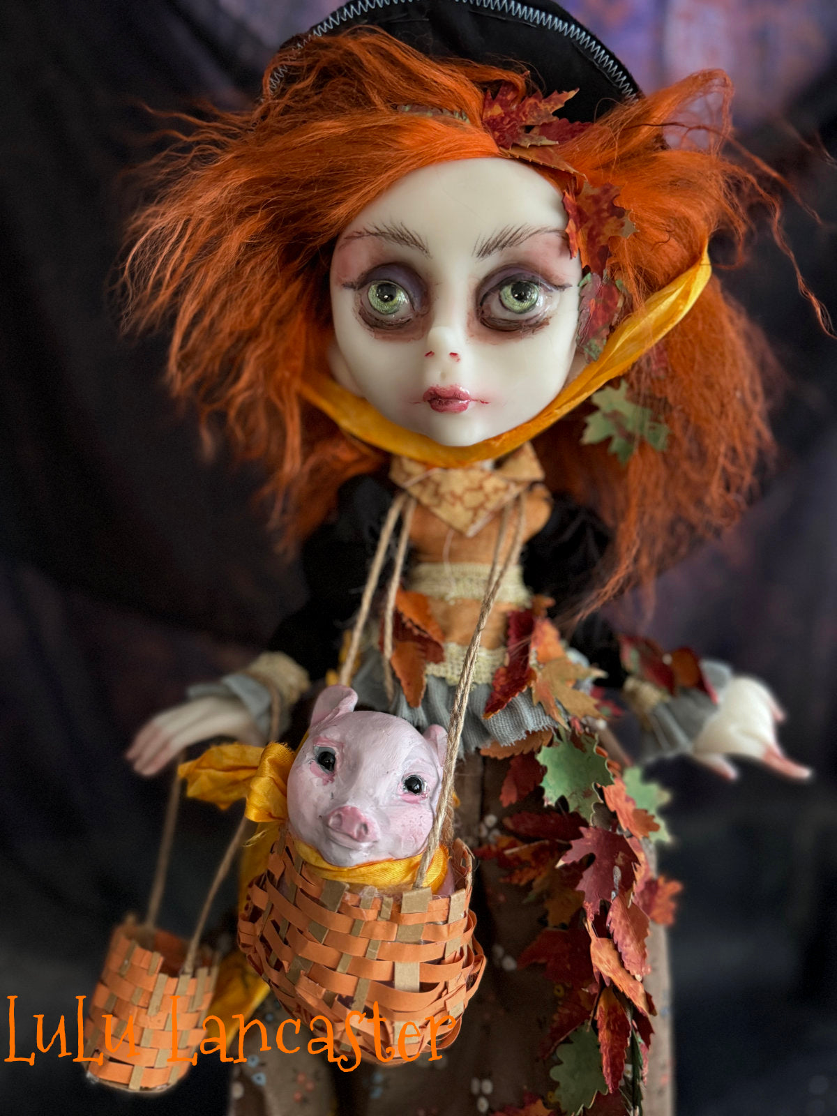 Frenne Autumn Witchy Halloween Original LuLu Lancaster Art Dolls