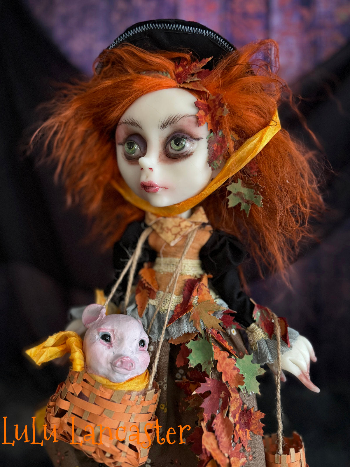 Frenne Autumn Witchy Halloween Original LuLu Lancaster Art Dolls