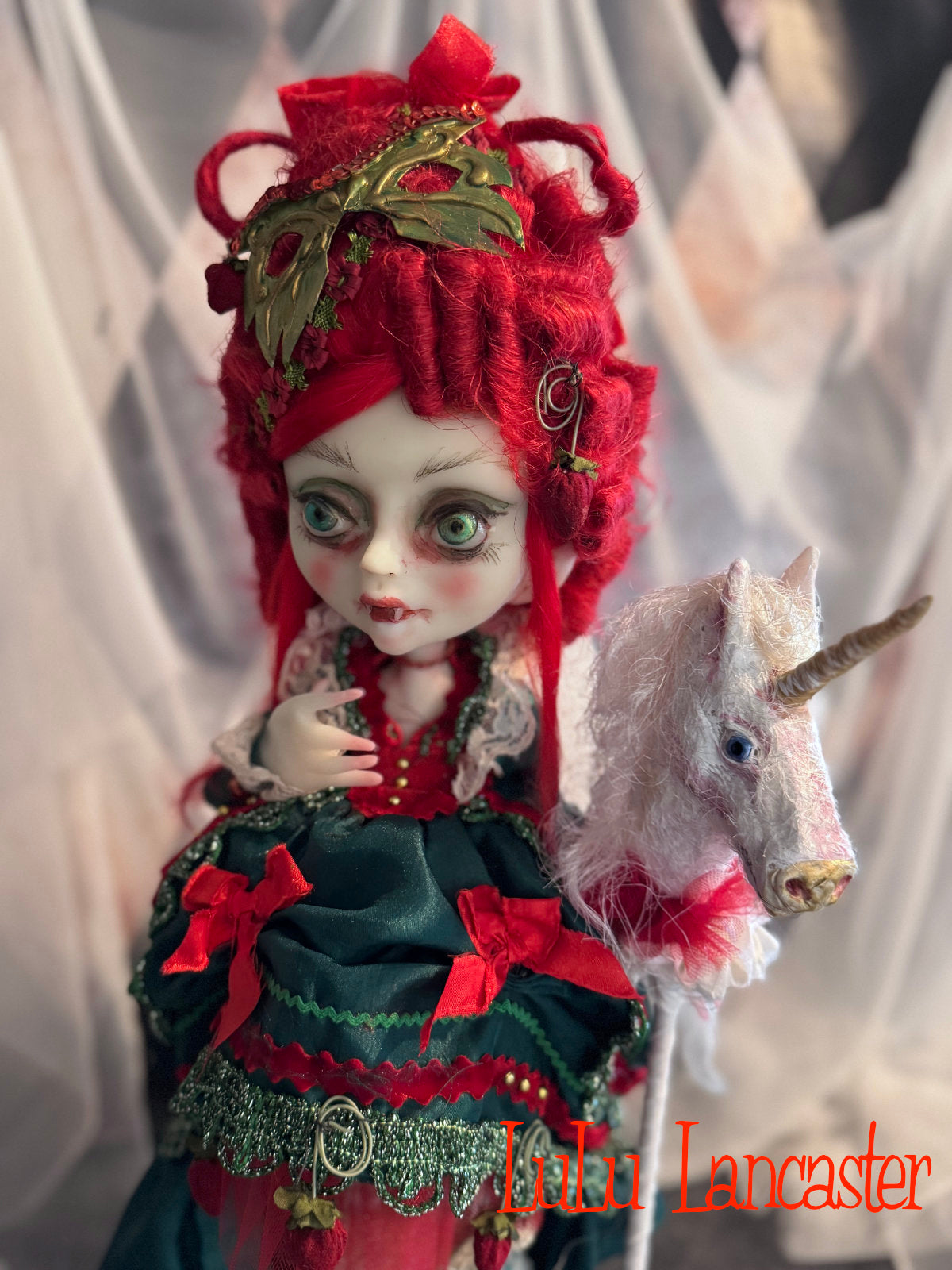 Bogdahnka BonBon the rococo Vampire Original LuLu Lancaster Art Doll