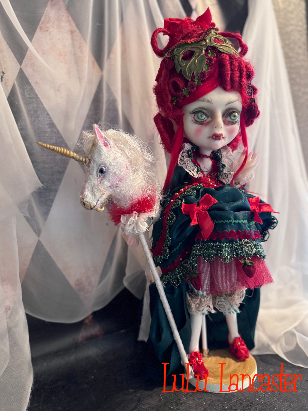 Bogdahnka BonBon the rococo Vampire Original LuLu Lancaster Art Doll