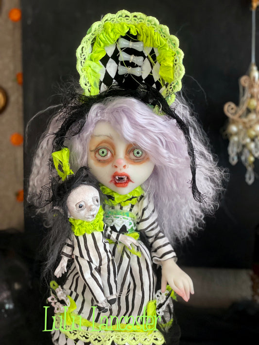 Eveland the Halloween vampire Witch Original LuLu Lancaster Art Dolls