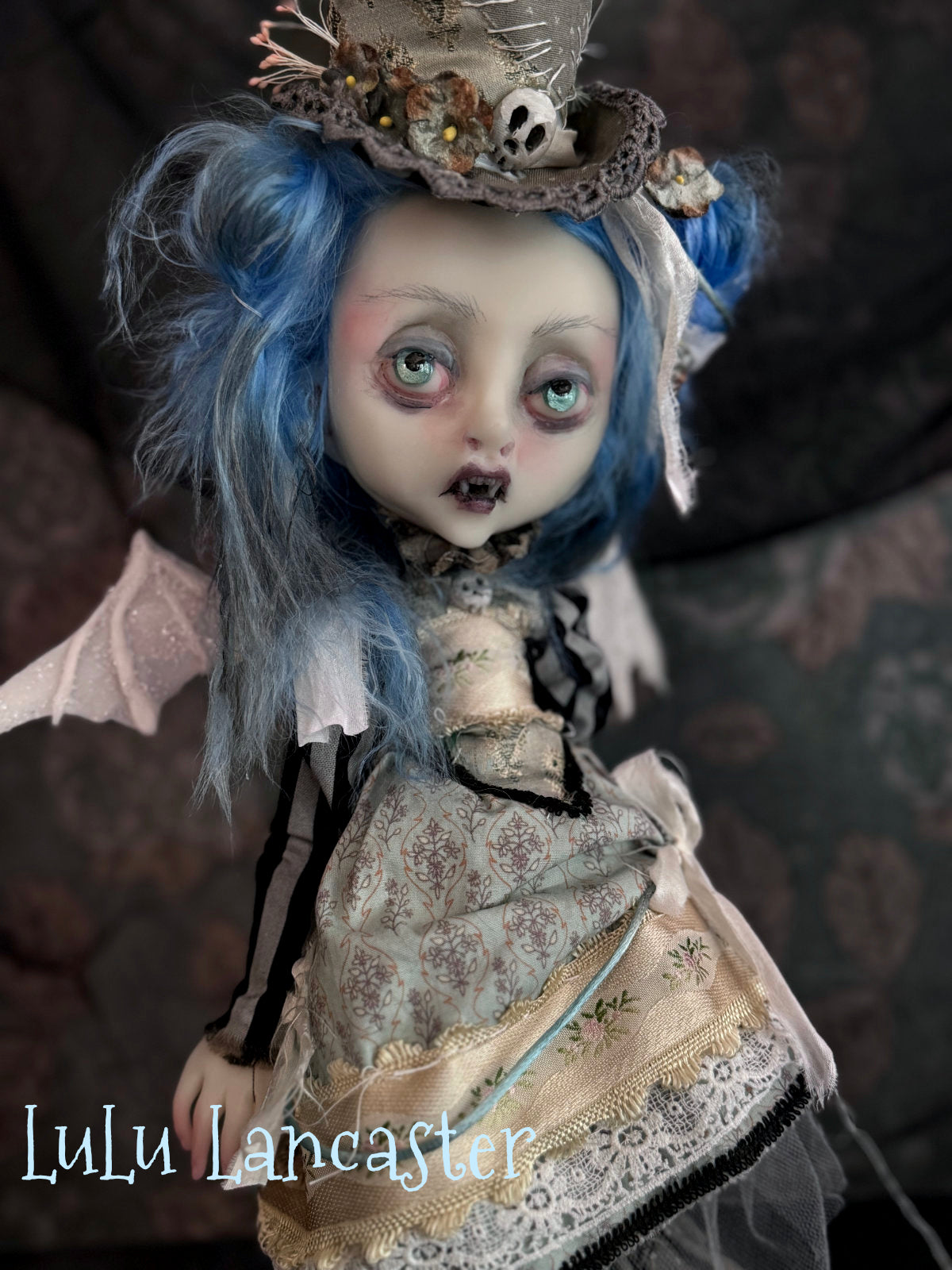Narcissa the vampire bat Original LuLu Lancaster Art Doll