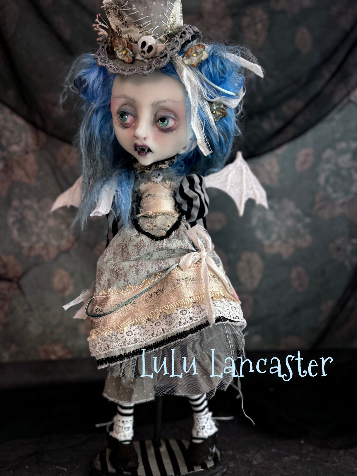 Narcissa the vampire bat Original LuLu Lancaster Art Doll