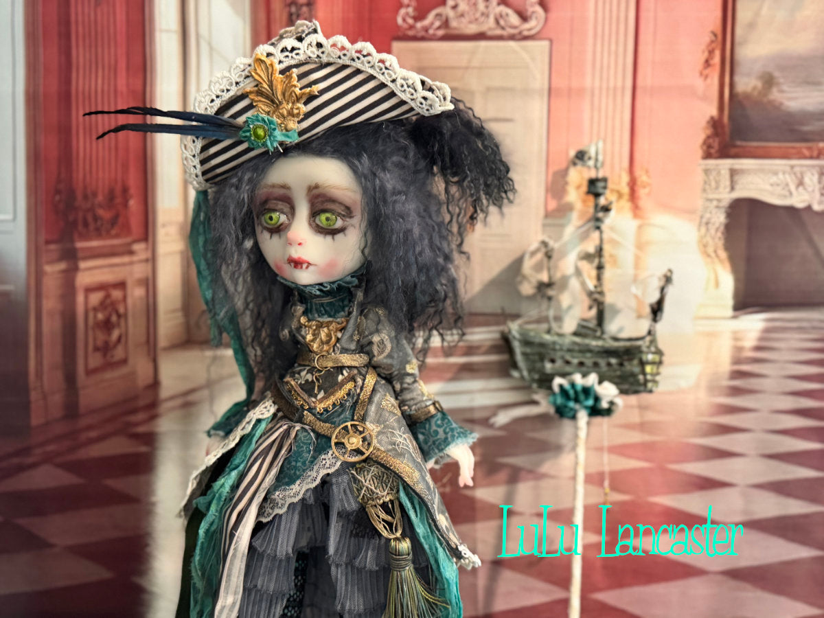 Nerissa NightTide Salty Lassy~ Steampunk Vampire~ Original Lulu Lancaster Art Doll