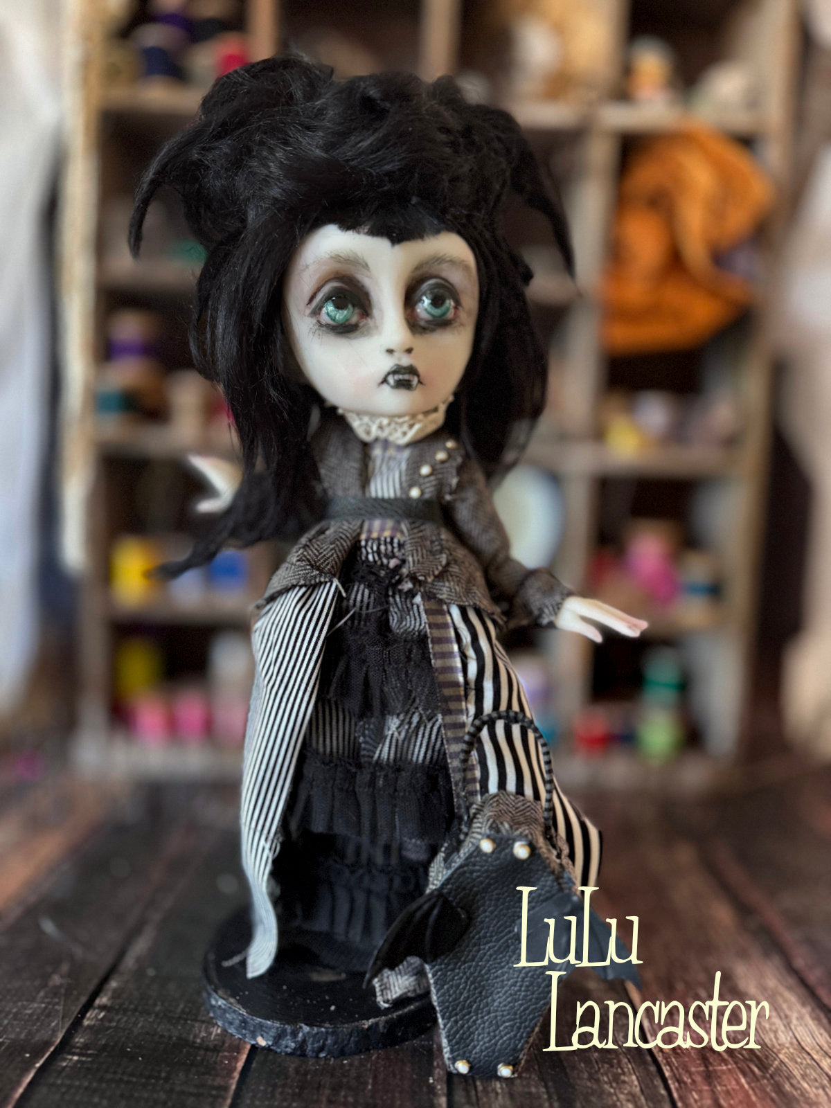 Rachel Raven Goth Vampire Mini Original LuLu Lancaster Art Doll