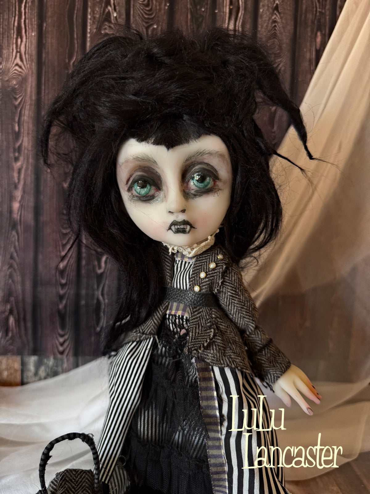 Rachel Raven Goth Vampire Mini Original LuLu Lancaster Art Doll
