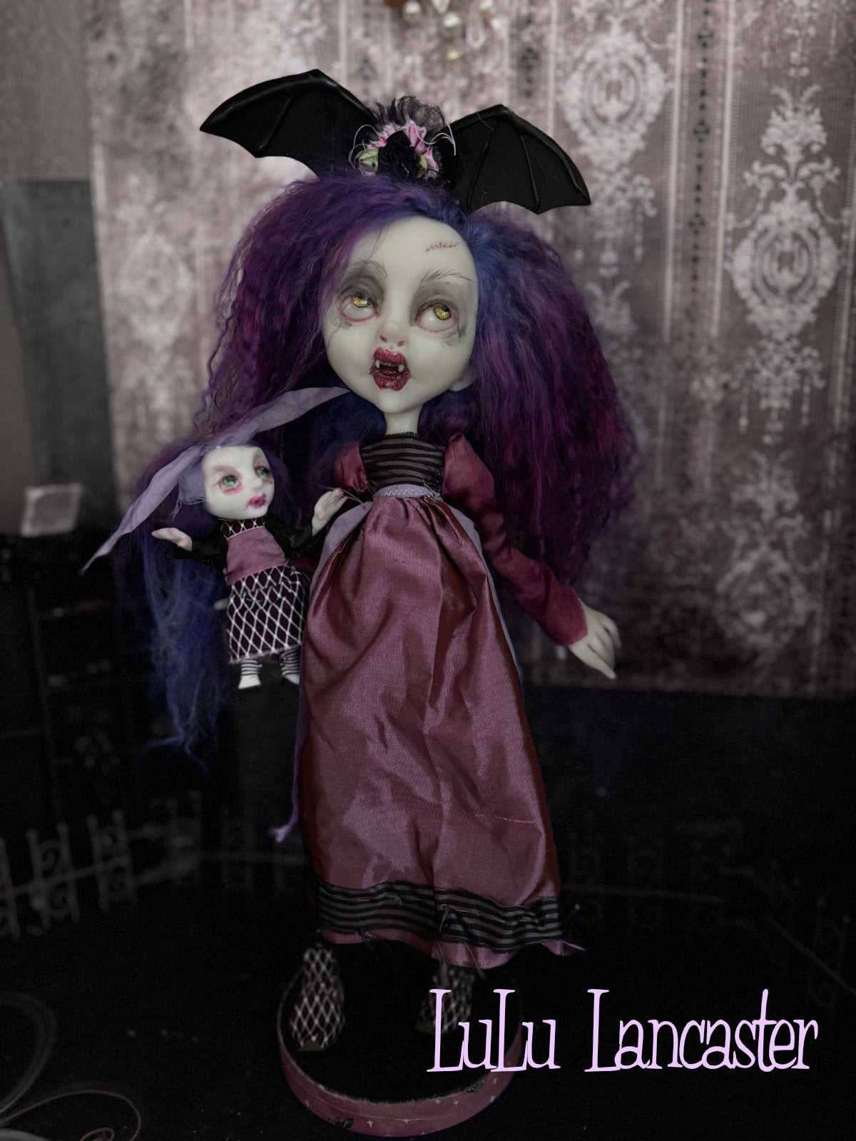 Violet The Vampire Original LuLu Lancaster Art Doll