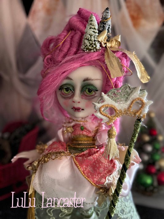 Alouette BonBon Holiday masquerade Vamire Original LuLu Lancaster Art Doll