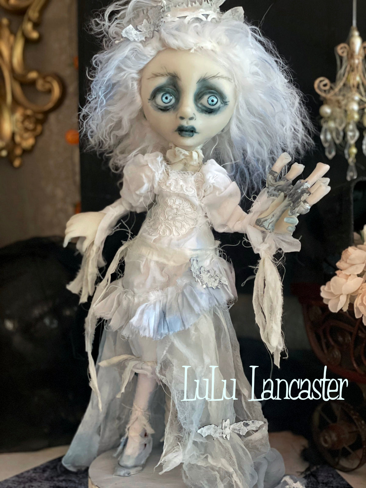 Amalia Victorian ghostie Original LuLu Lancaster Art Dolls