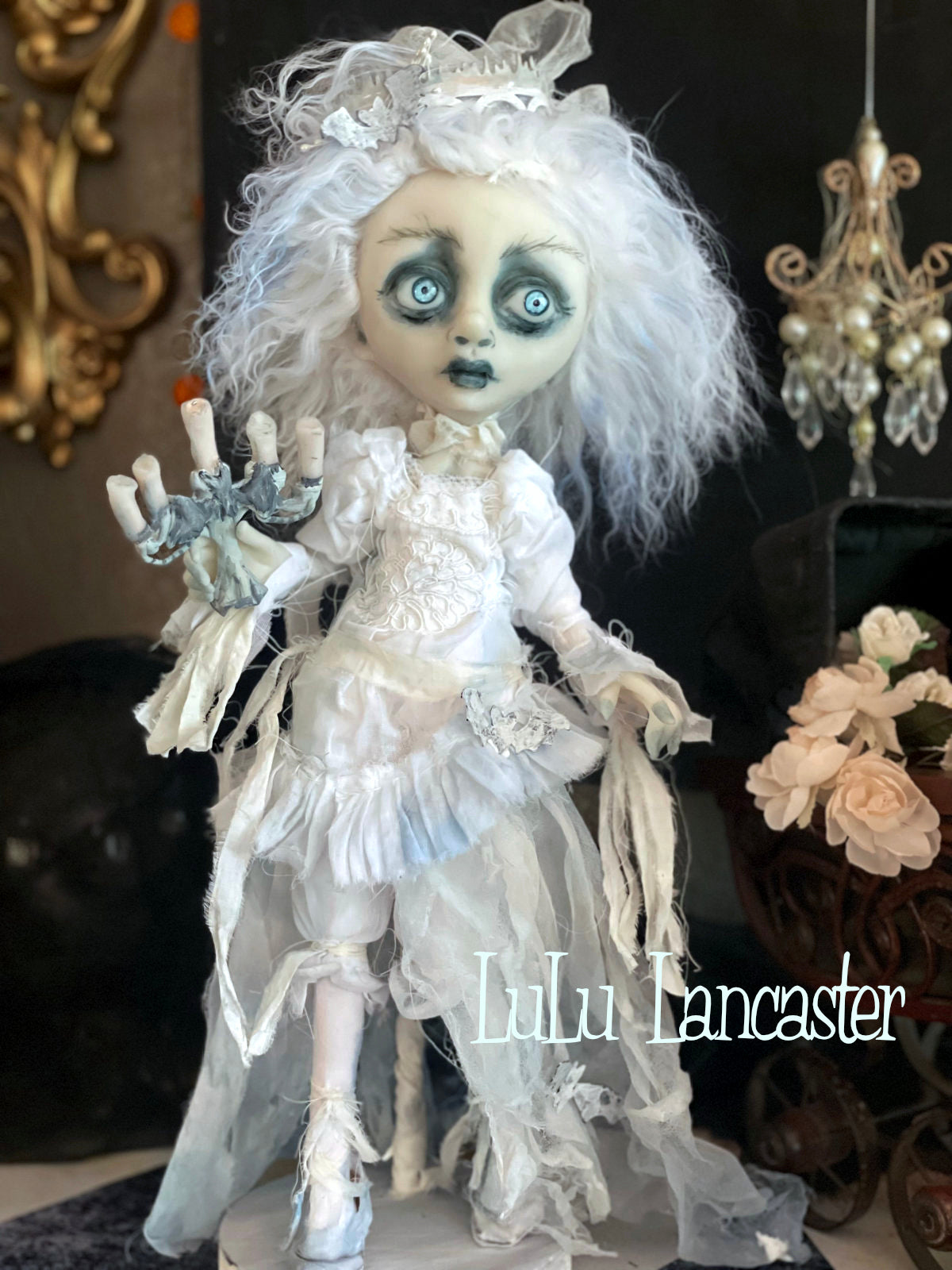Amalia Victorian ghostie Original LuLu Lancaster Art Dolls