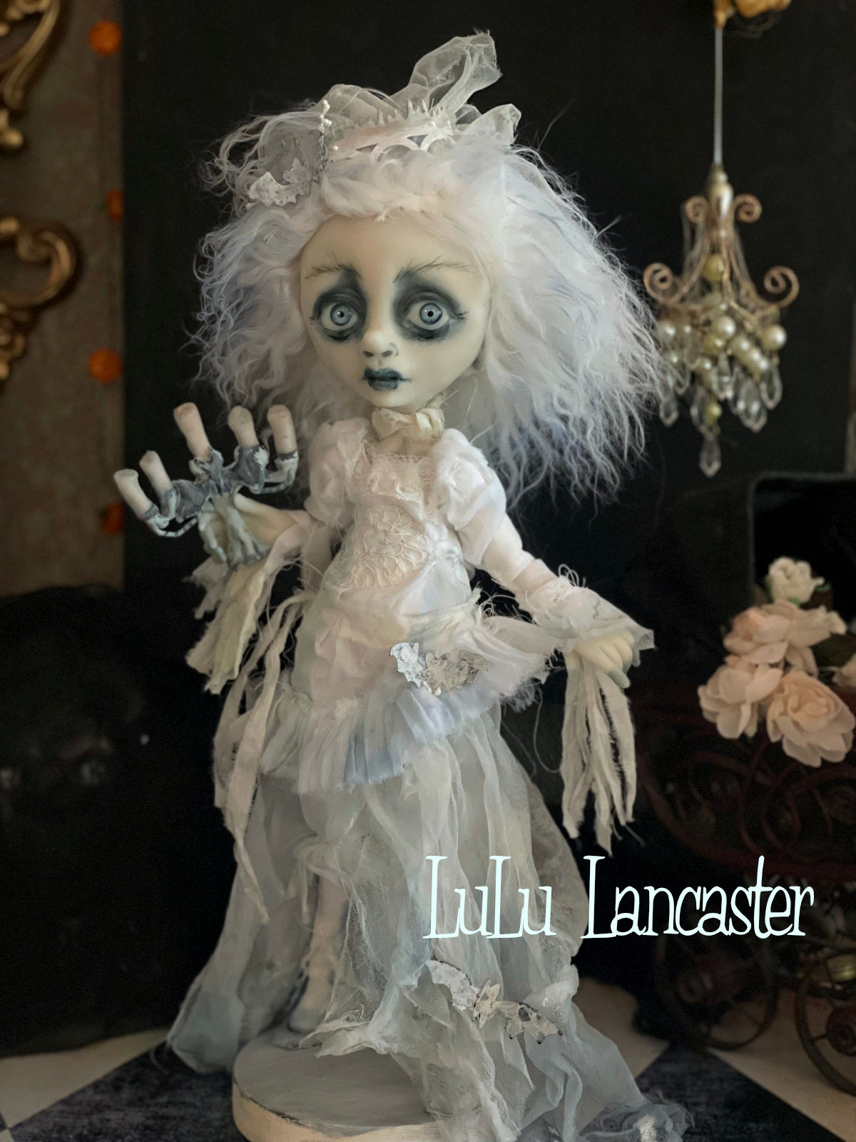 Amalia Victorian ghostie Original LuLu Lancaster Art Dolls