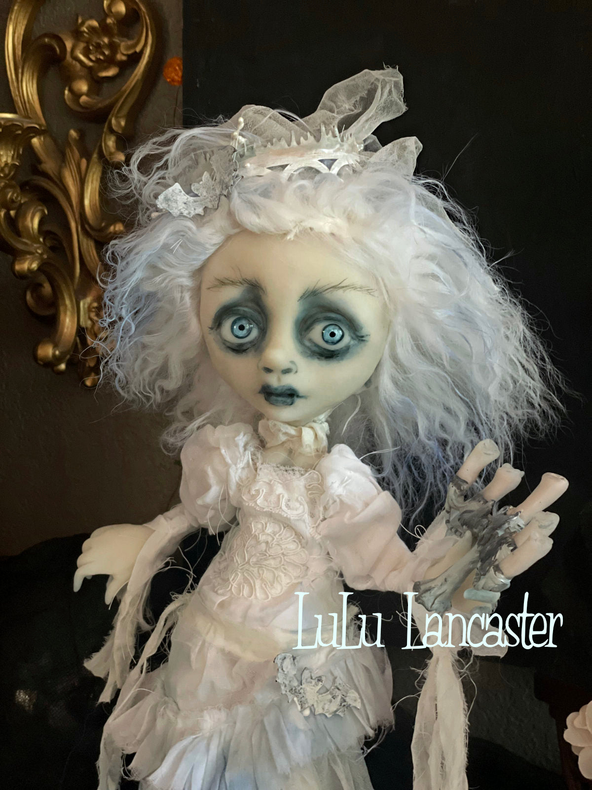 Amalia Victorian ghostie Original LuLu Lancaster Art Dolls