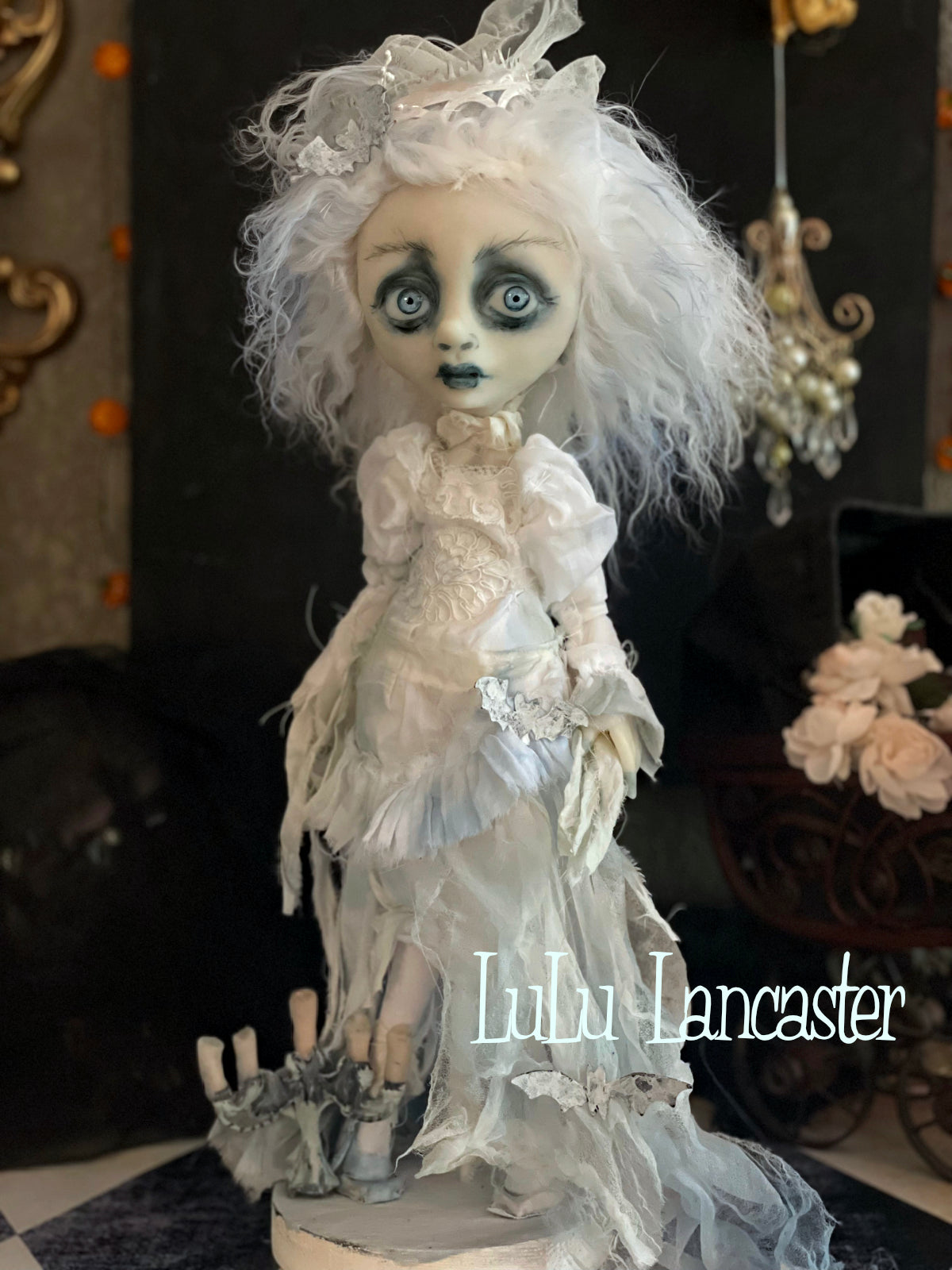 Amalia Victorian ghostie Original LuLu Lancaster Art Dolls