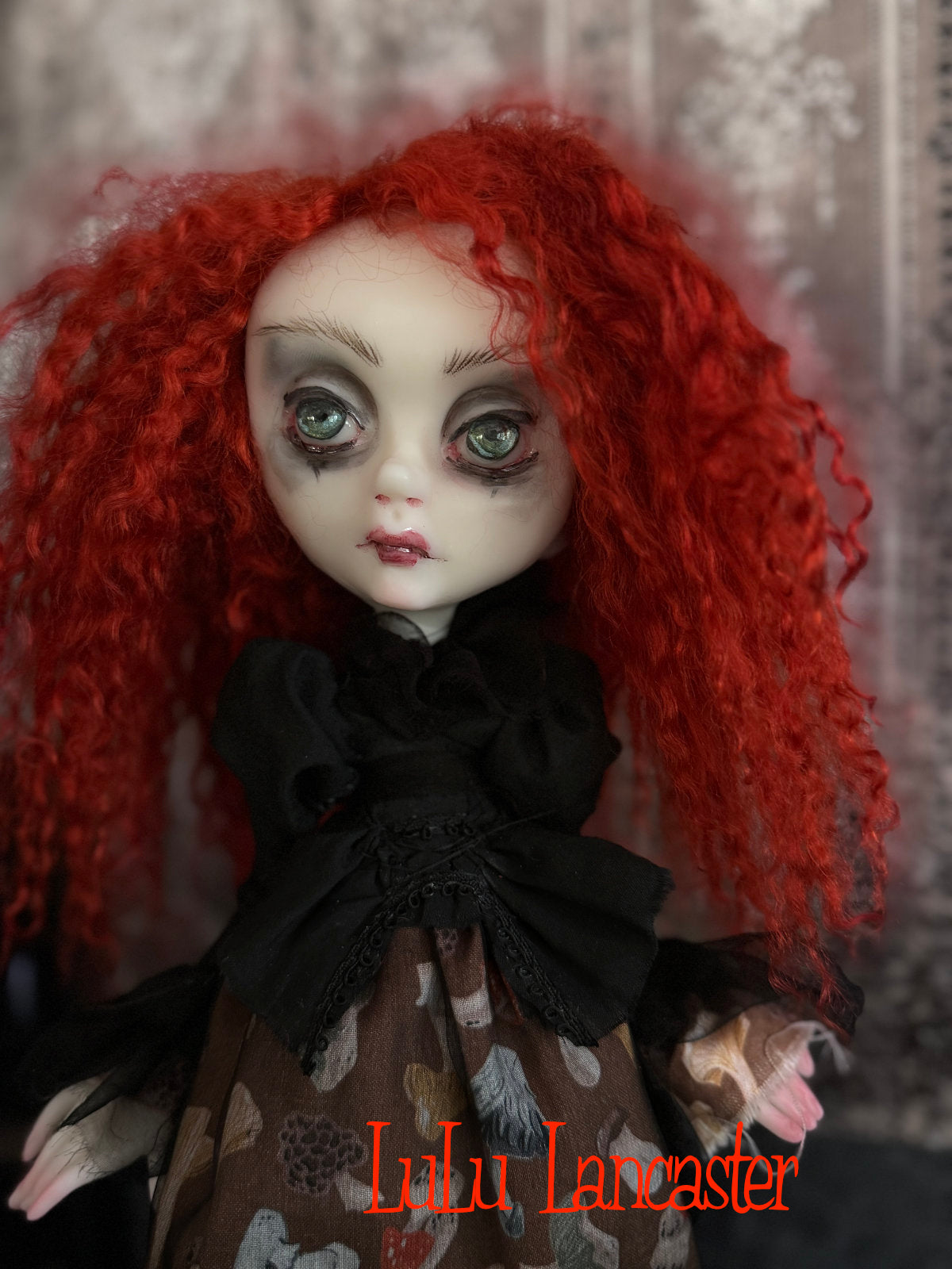 Amalia the Mushroom Garden Witch Original LuLu Lancaster Art Doll