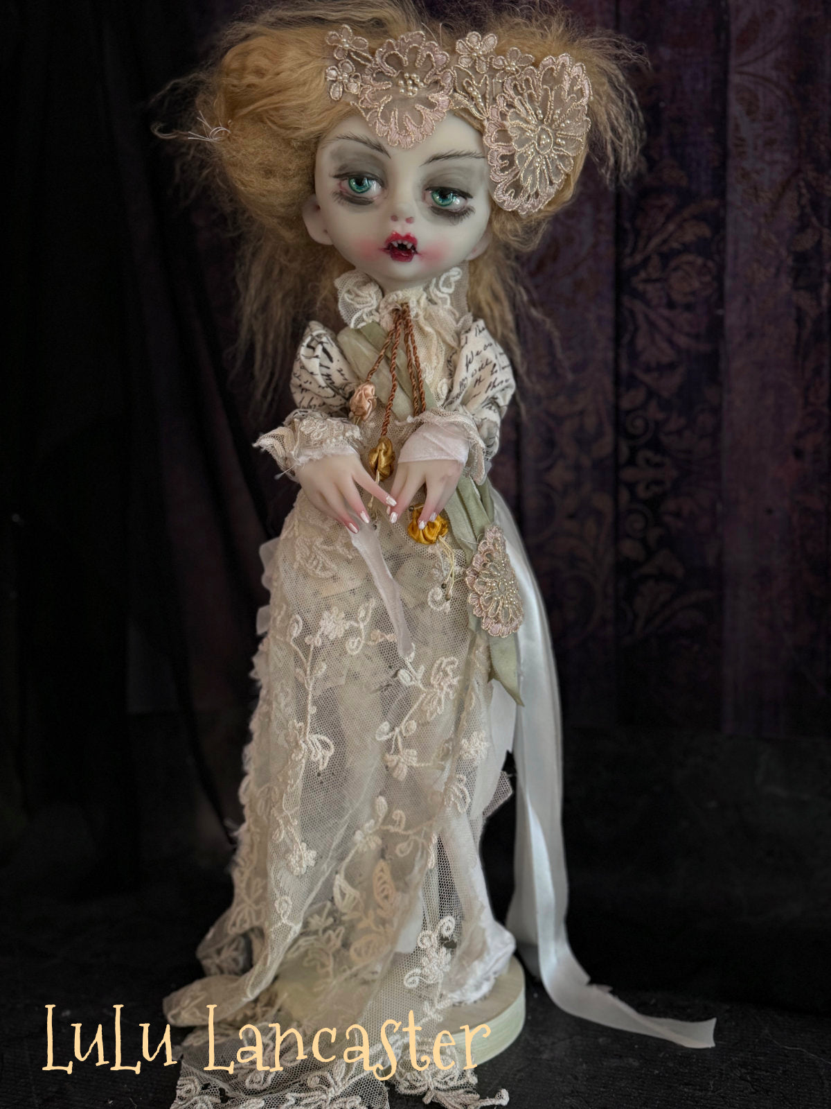 Andrada The Vampire Original LuLu Lancaster Art Doll