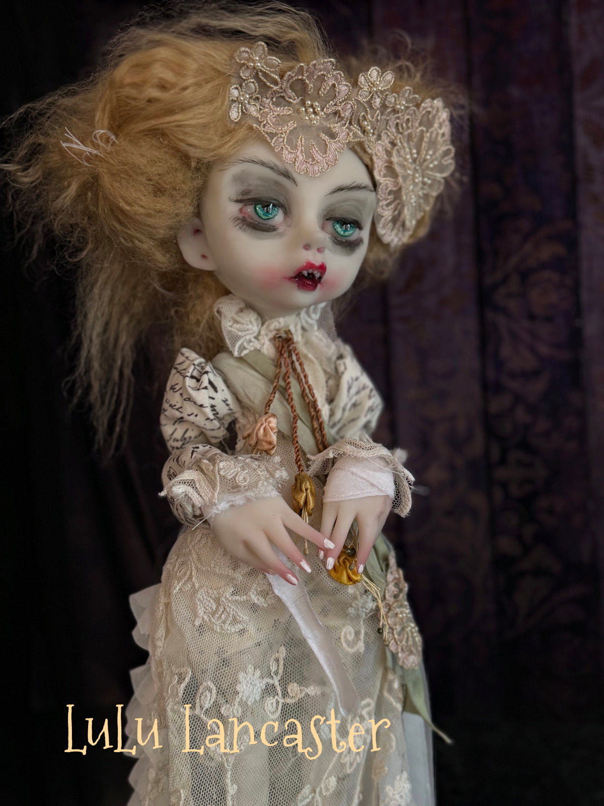 Andrada The Vampire Original LuLu Lancaster Art Doll