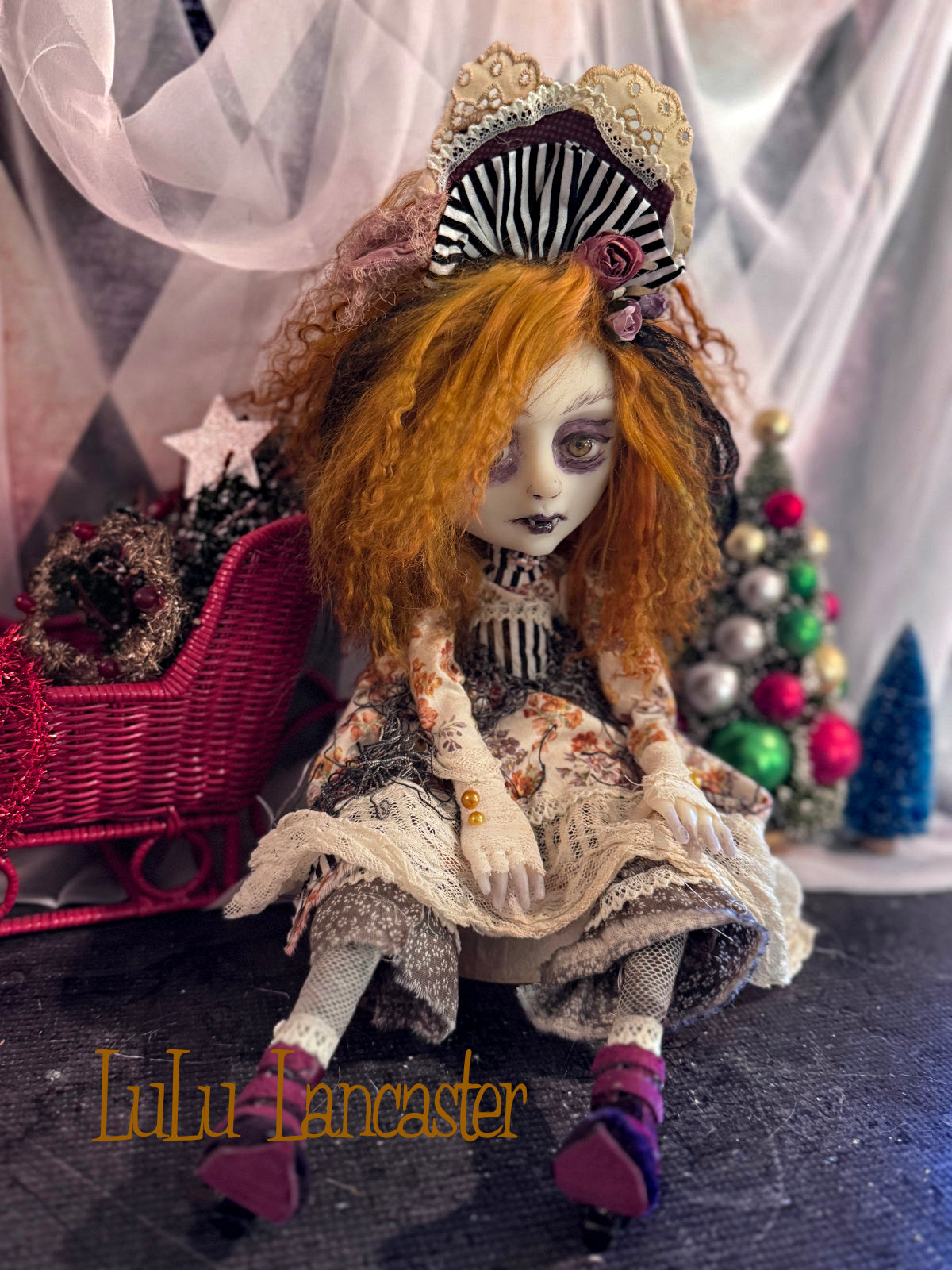 Andrada the winter Vampire Original LuLu Lancaster Art Doll