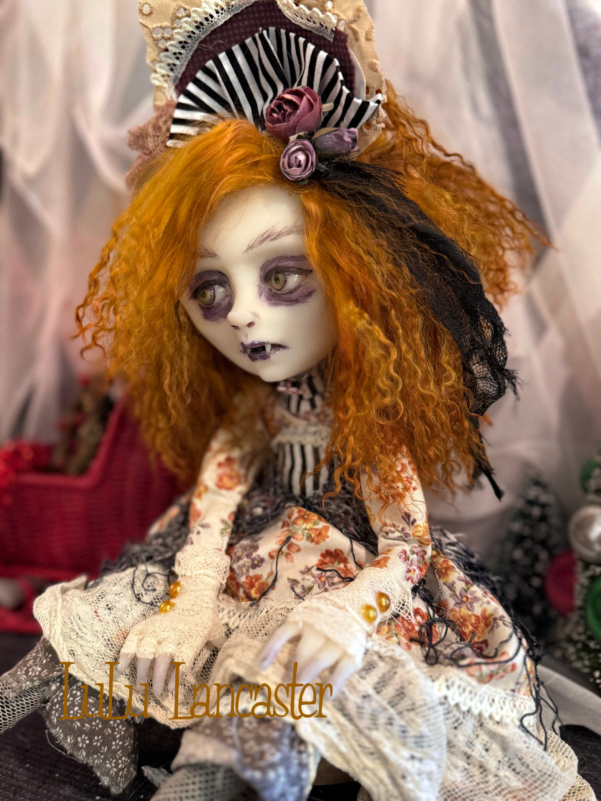 Andrada the winter Vampire Original LuLu Lancaster Art Doll