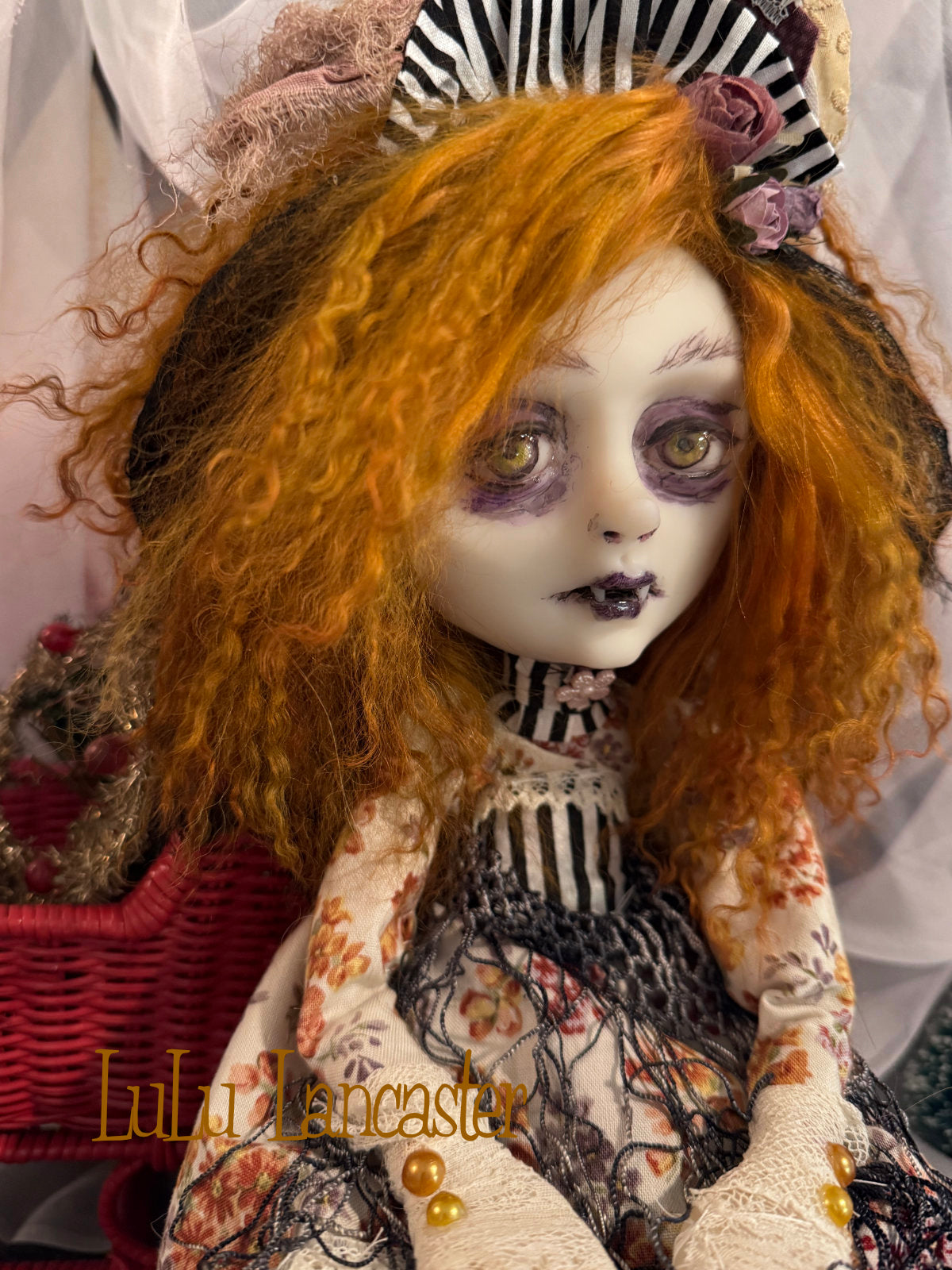 Andrada the winter Vampire Original LuLu Lancaster Art Doll