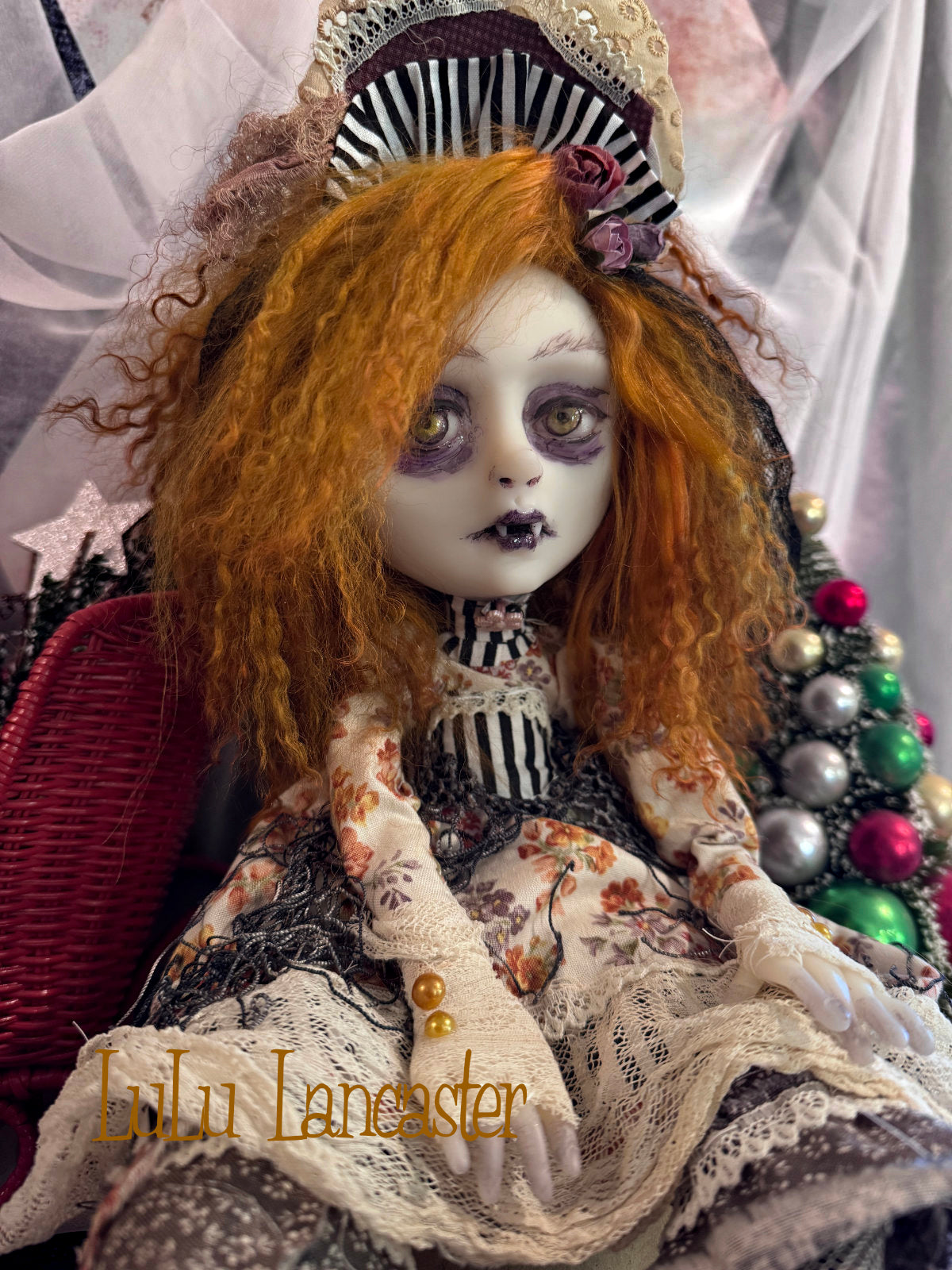 Andrada the winter Vampire Original LuLu Lancaster Art Doll