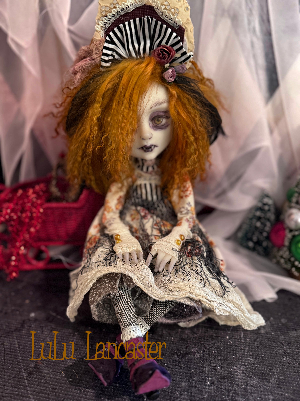 Andrada the winter Vampire Original LuLu Lancaster Art Doll
