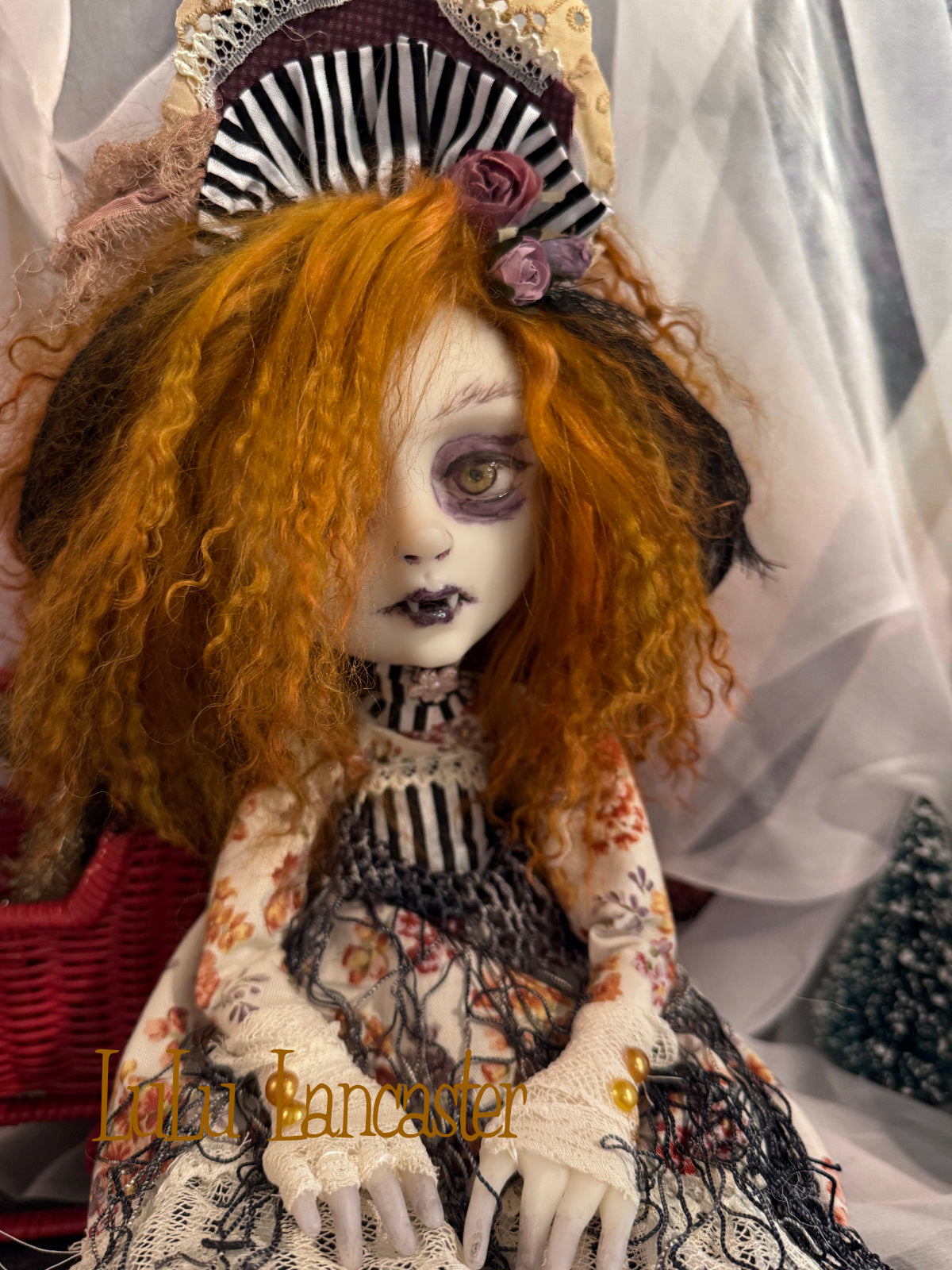 Andrada the winter Vampire Original LuLu Lancaster Art Doll
