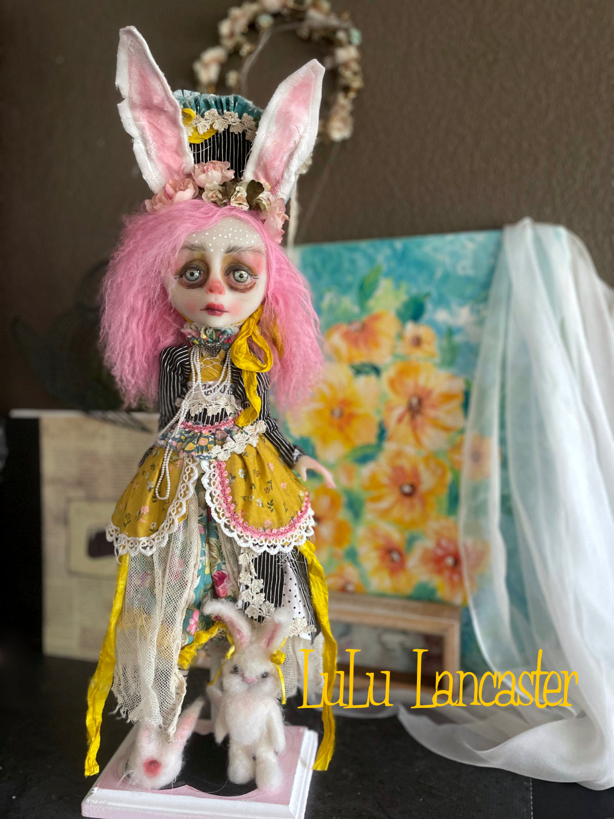 Beah The Rabbit Original LuLu Lancaster Art Doll