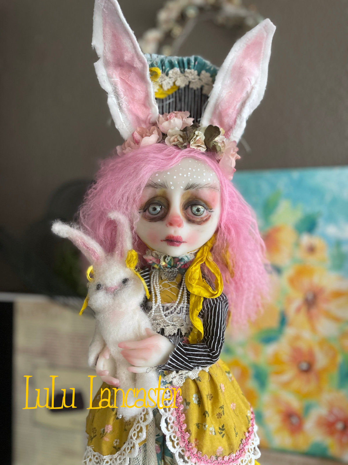 Beah The Rabbit Original LuLu Lancaster Art Doll