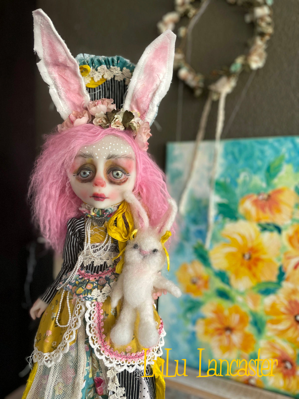 Beah The Rabbit Original LuLu Lancaster Art Doll