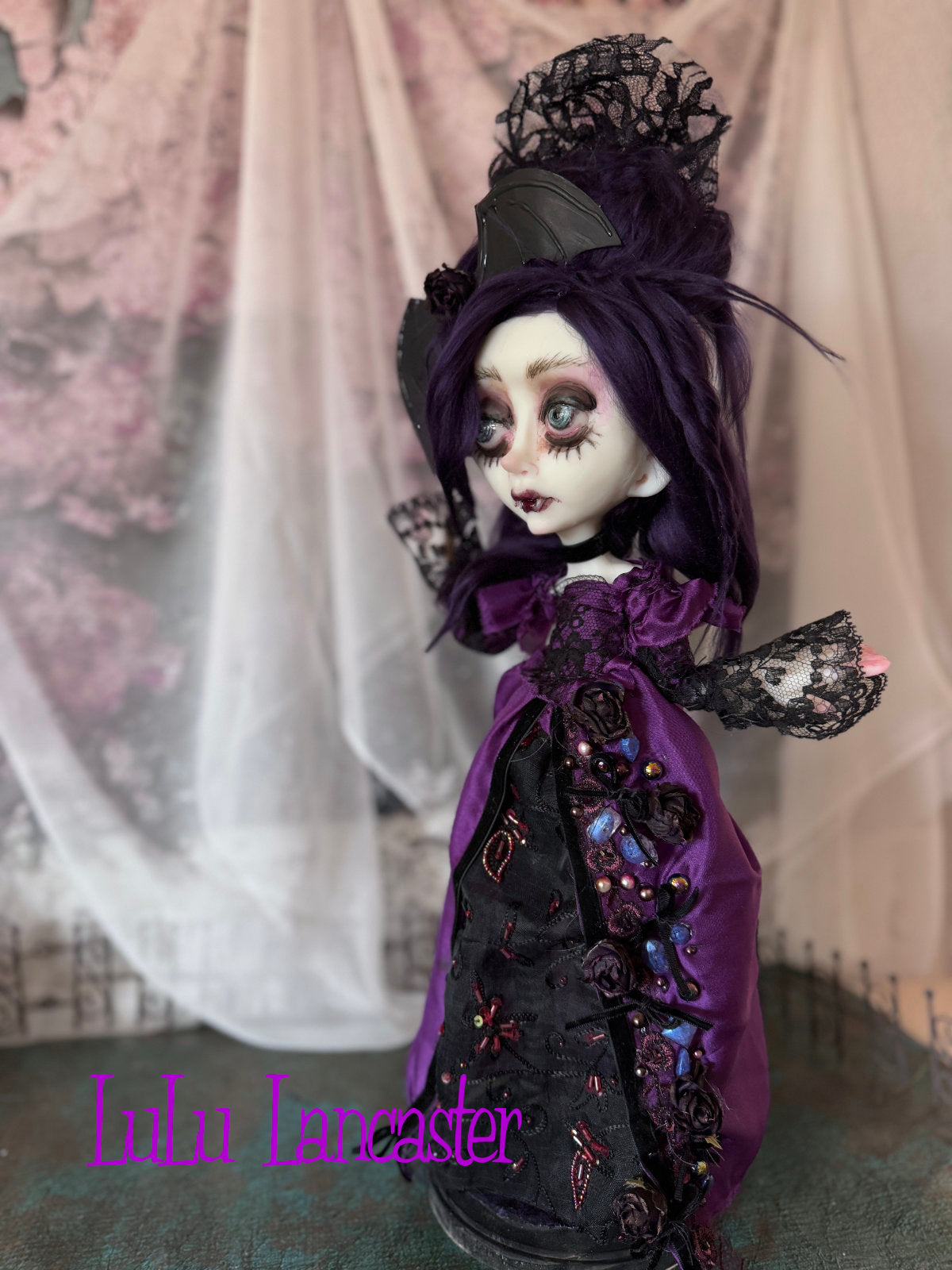 Beatrice Goth Vampire Original LuLu Lancaster Art Doll