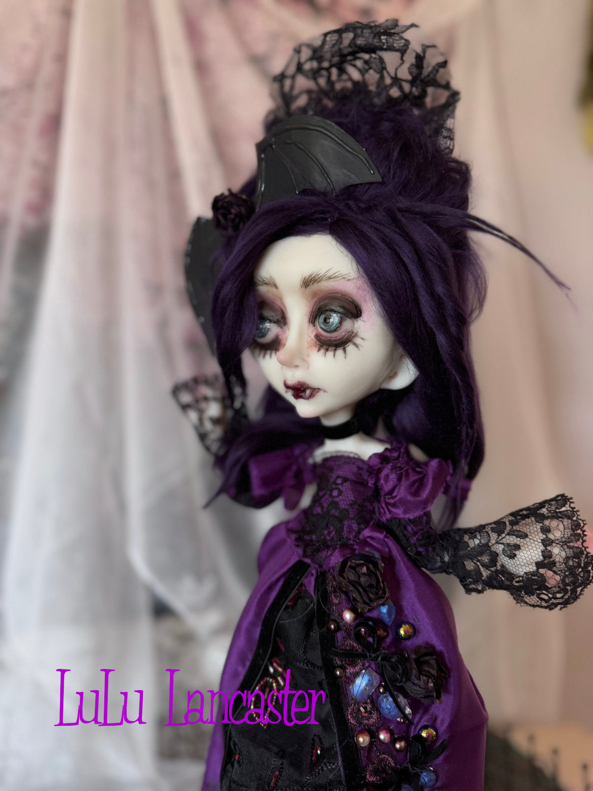Beatrice Goth Vampire Original LuLu Lancaster Art Doll