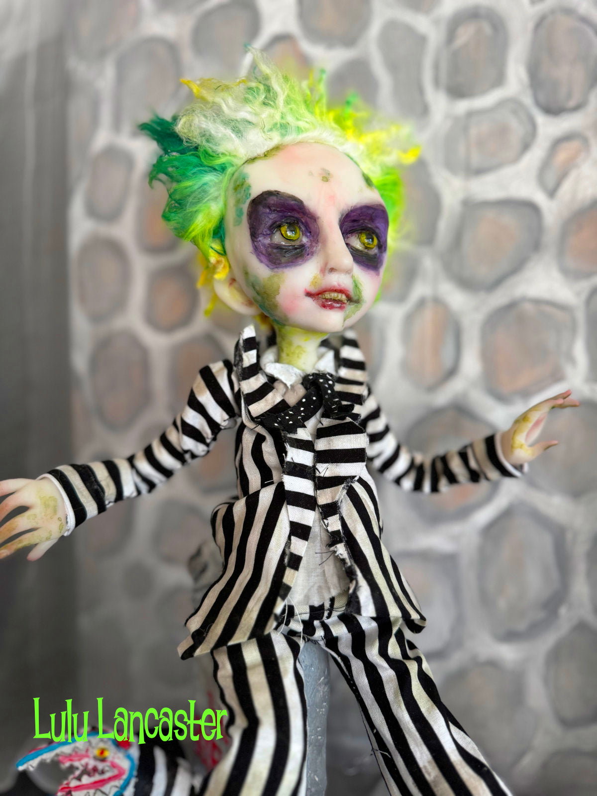 BeetleJuice Original LuLu Lancaster Art Doll