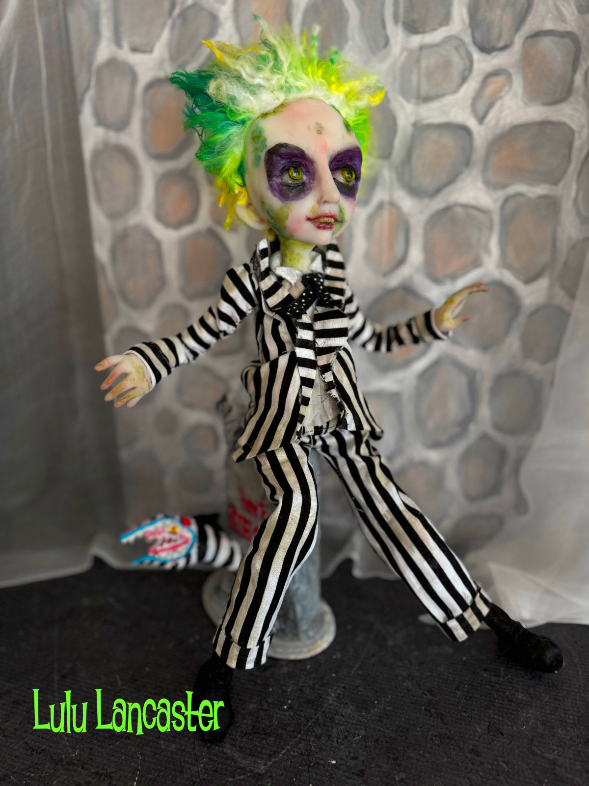 BeetleJuice Original LuLu Lancaster Art Doll