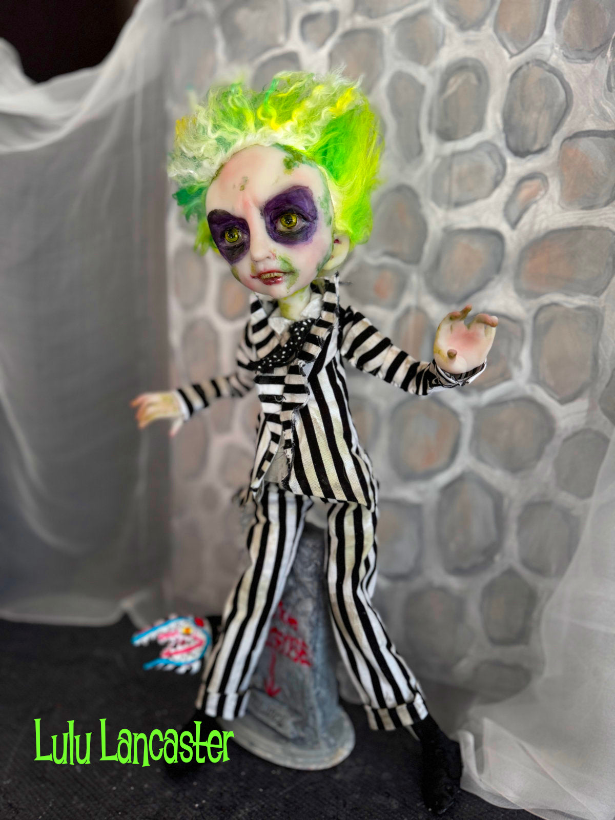 BeetleJuice Original LuLu Lancaster Art Doll