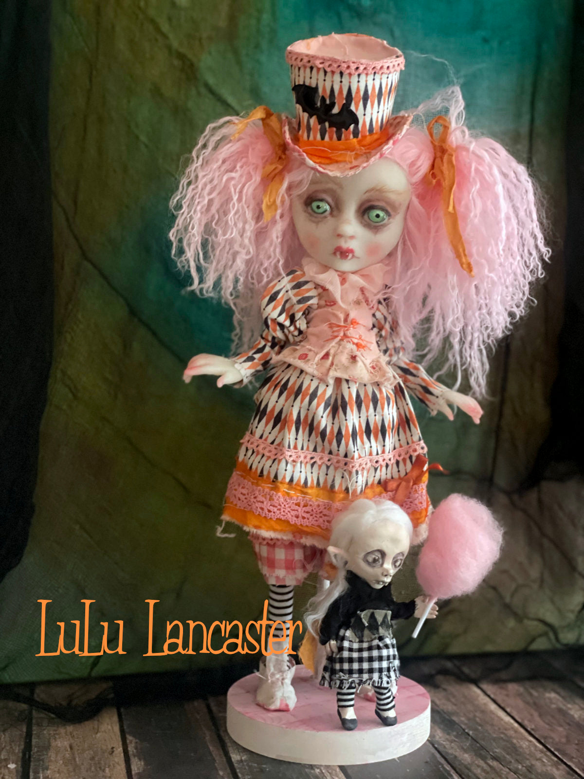 Bevin the biter Vampire Halloween Original LuLu Lancaster Art Doll